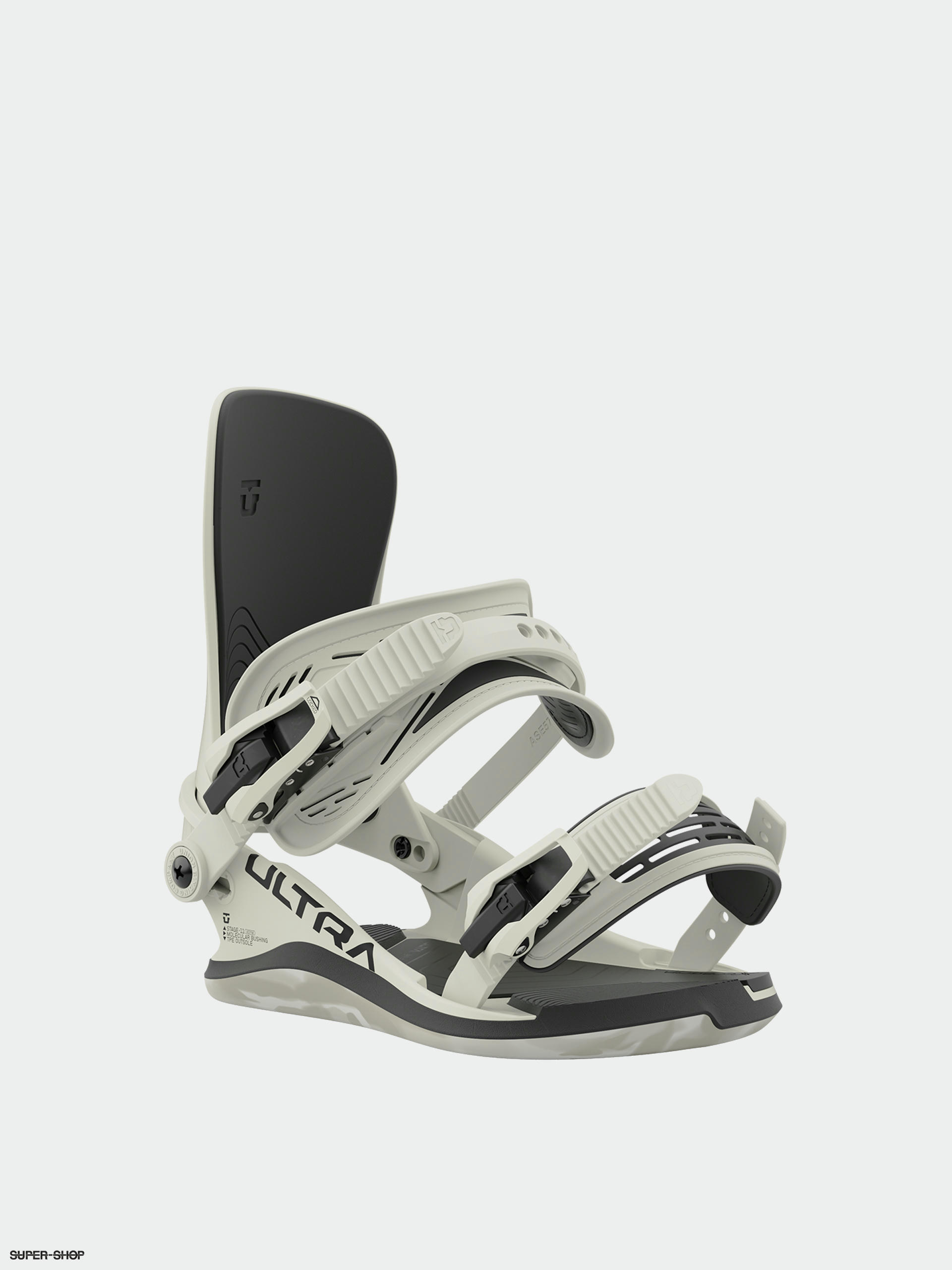 Womens Union Ultra Snowboard bindings (bone white)