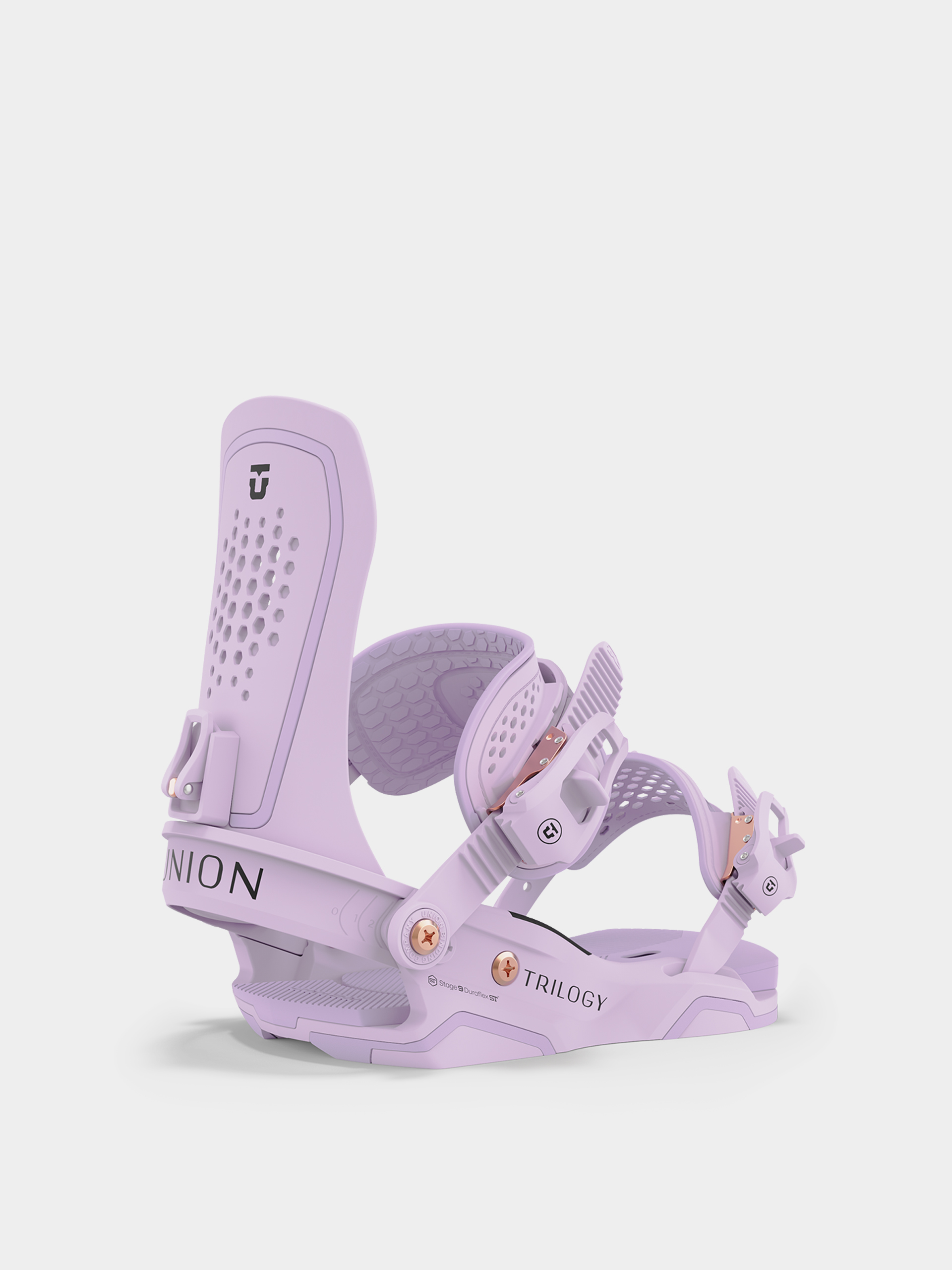 Womens Union Trilogy Snowboard bindings (lilac)