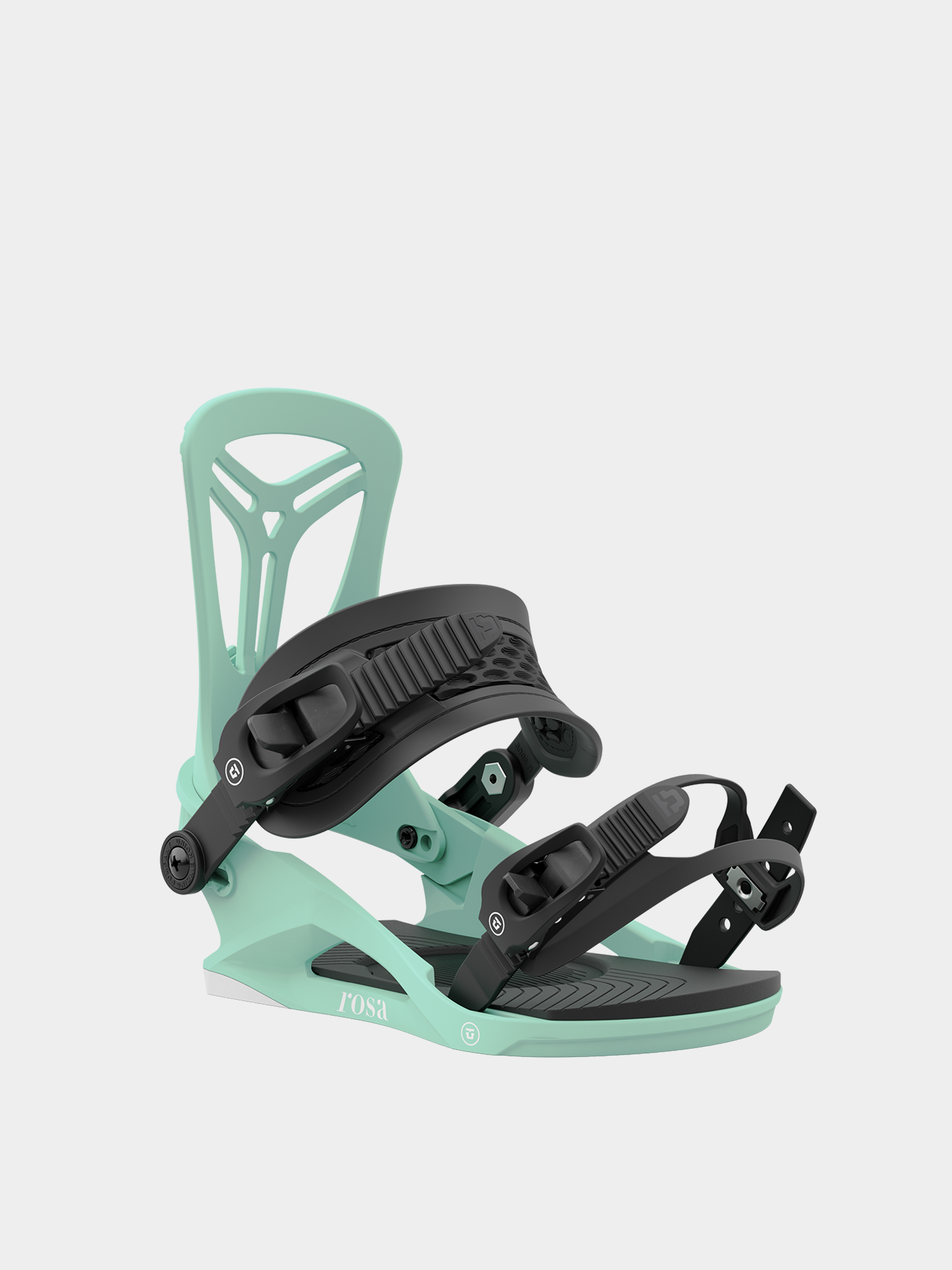 Womens Union Rosa Snowboard bindings (aqua)