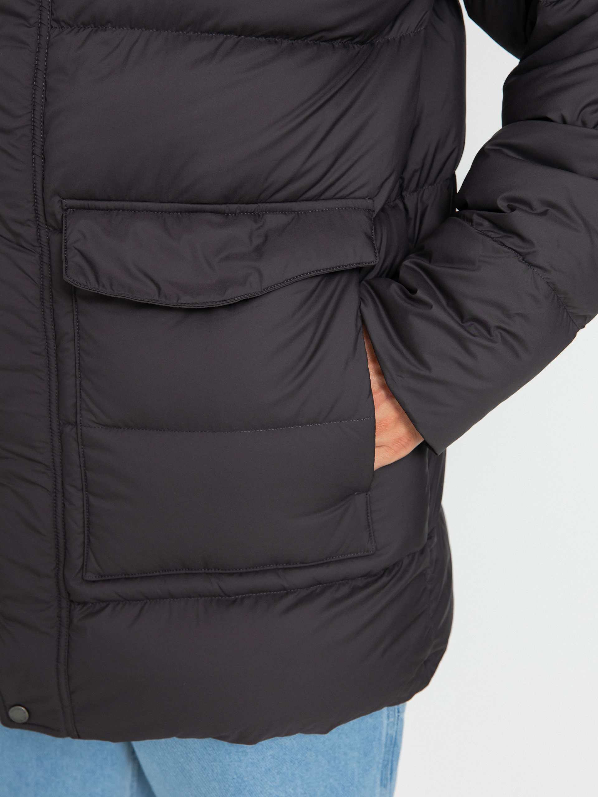 Patagonia Silent Down Parka Jacke (ink black)