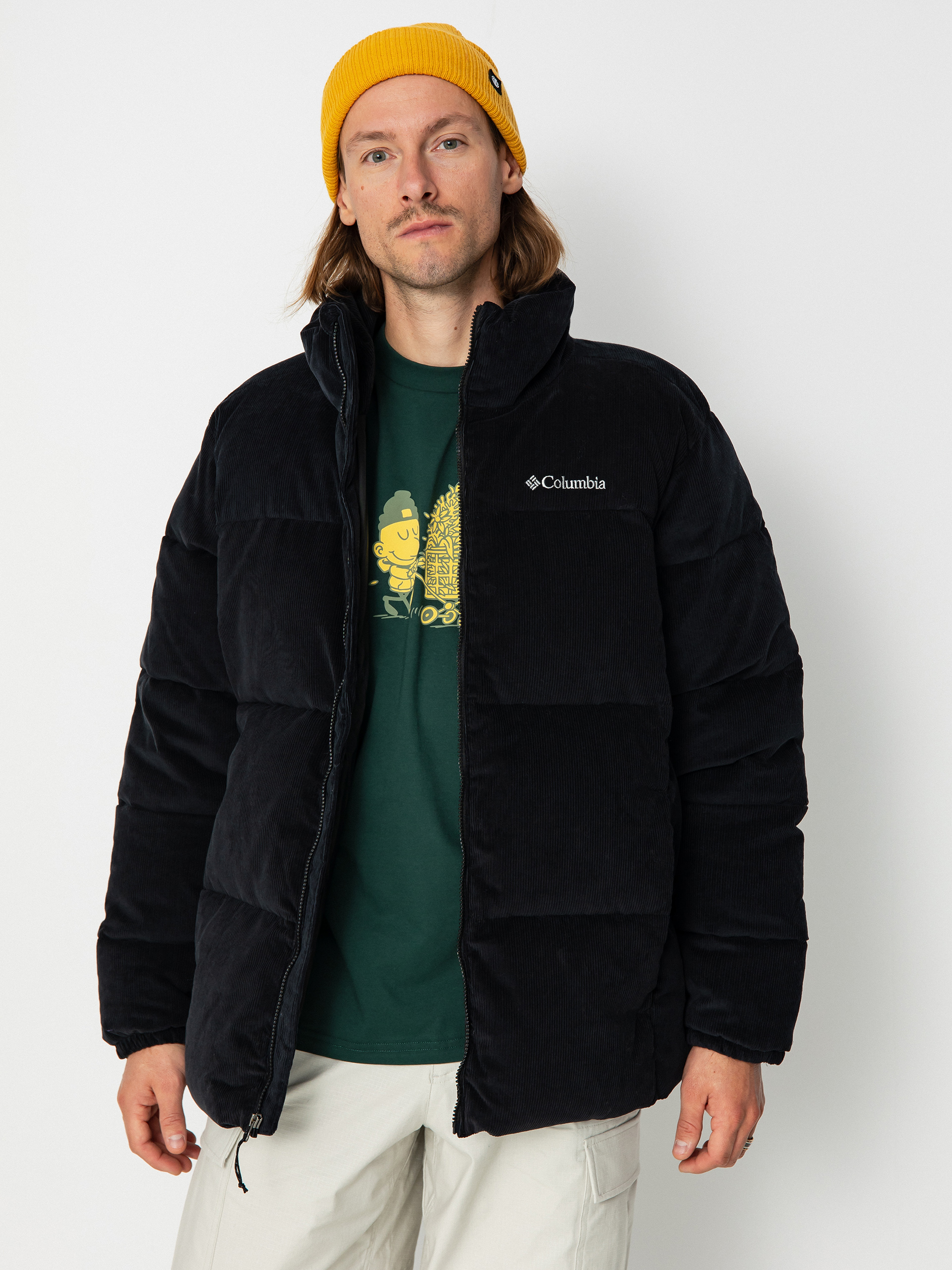 Columbia Puffect Corduroy Jacket (black)