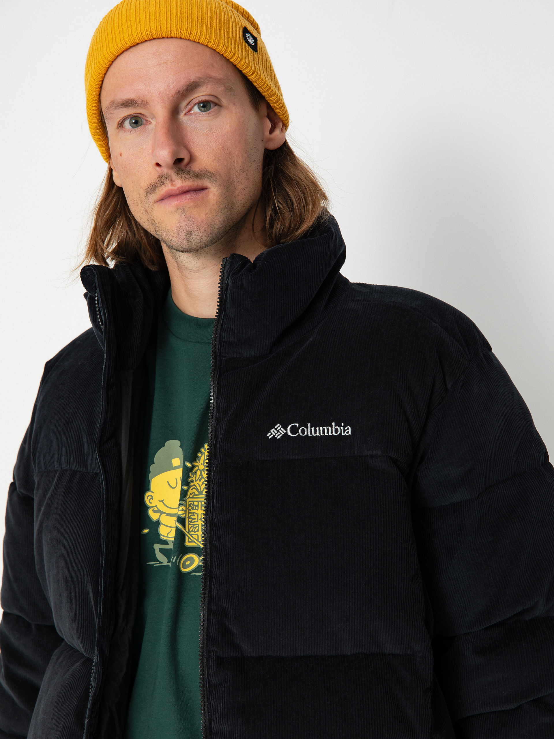 Columbia Puffect Corduroy Jacket (black)