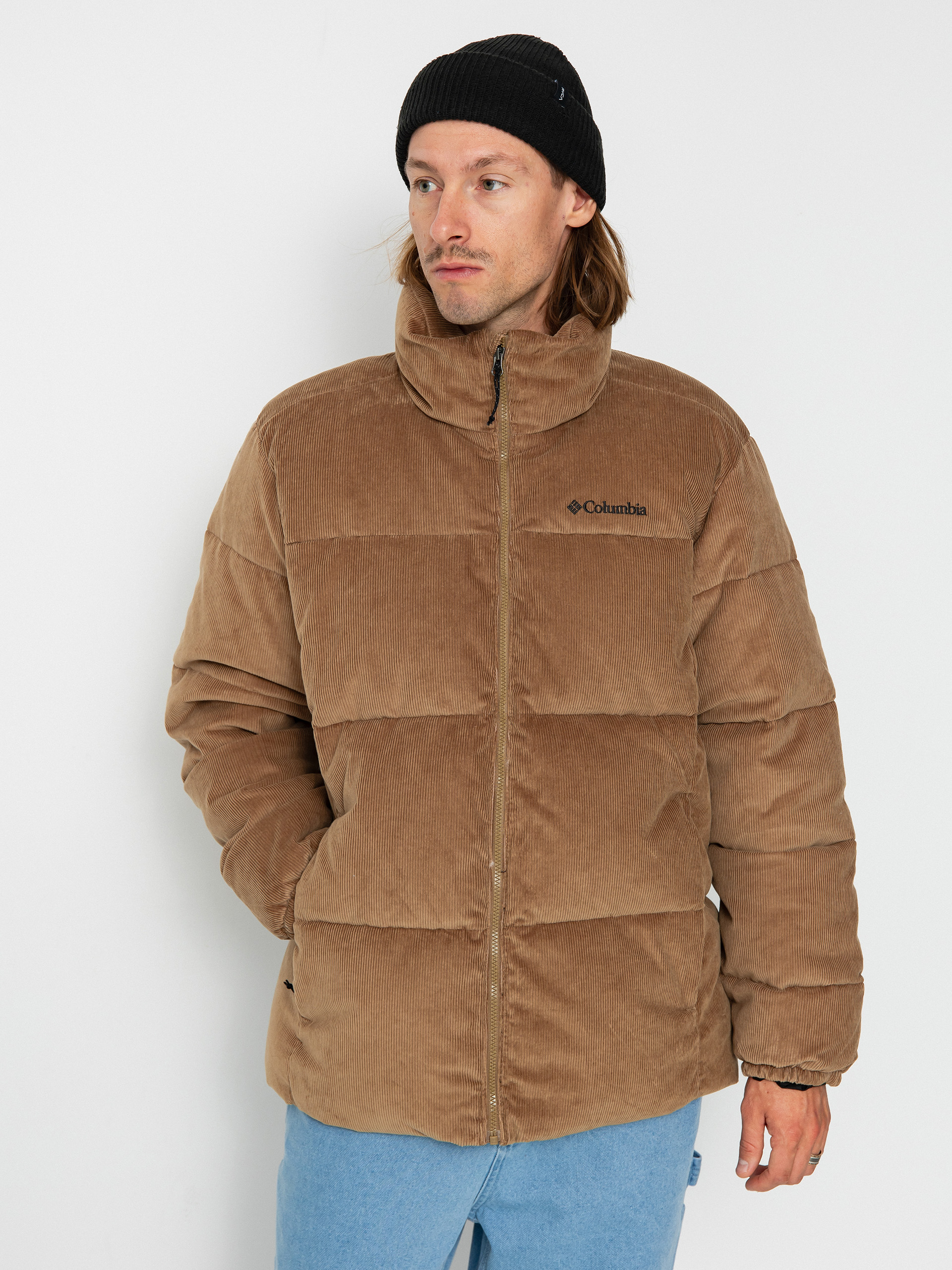 Columbia Puffect Corduroy Jacket brown (delta)
