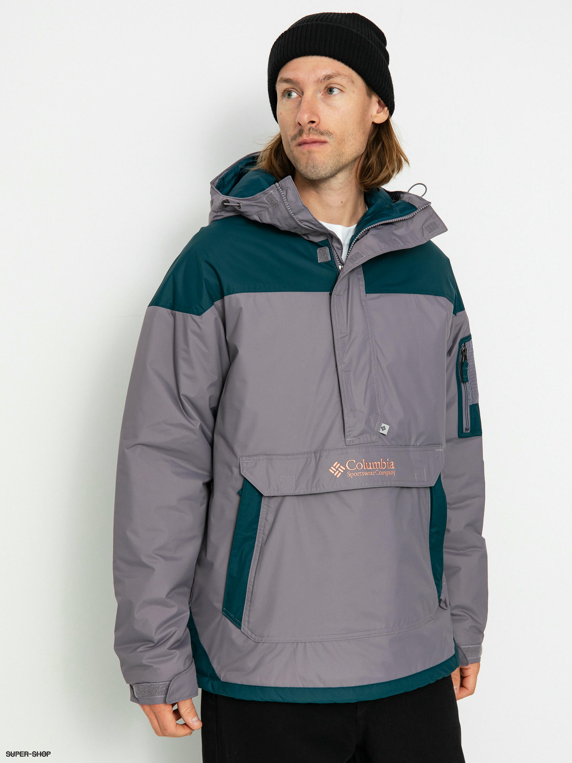 Columbia Challenger Pullover Jacket (granite purple/night wave)