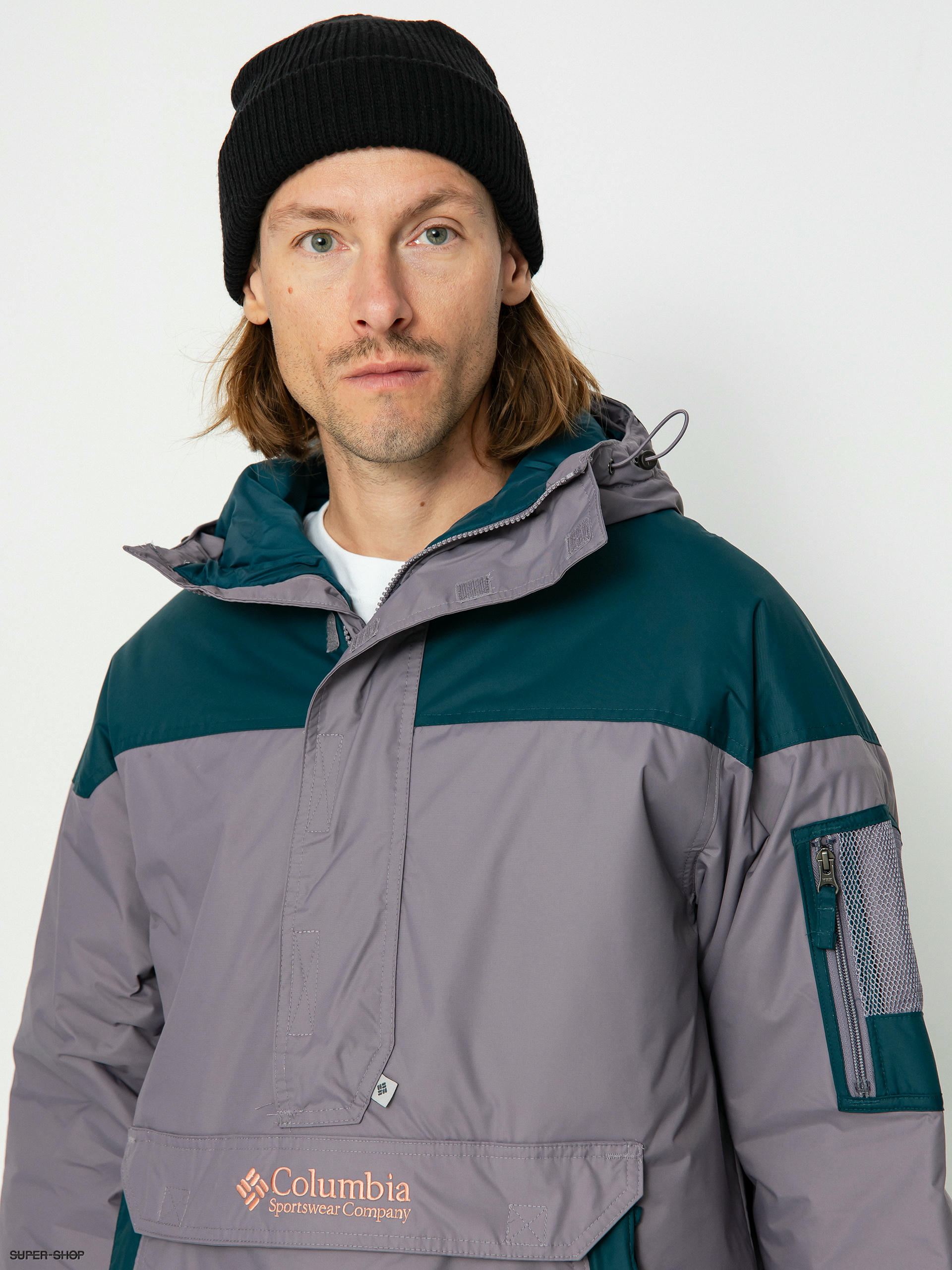 Columbia Challenger Pullover Jacket (granite purple/night wave)