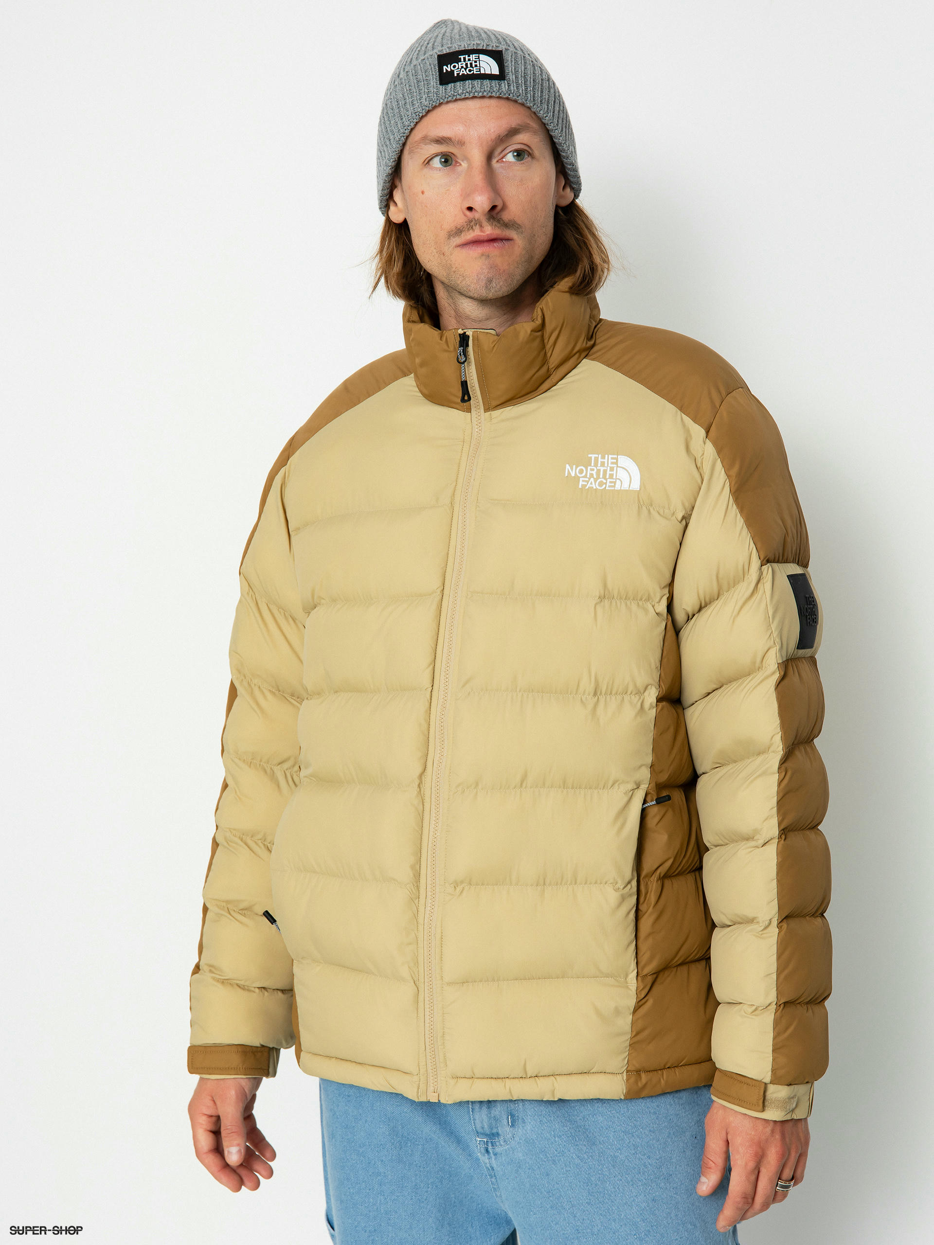 Rust corduroy puffer clearance jacket