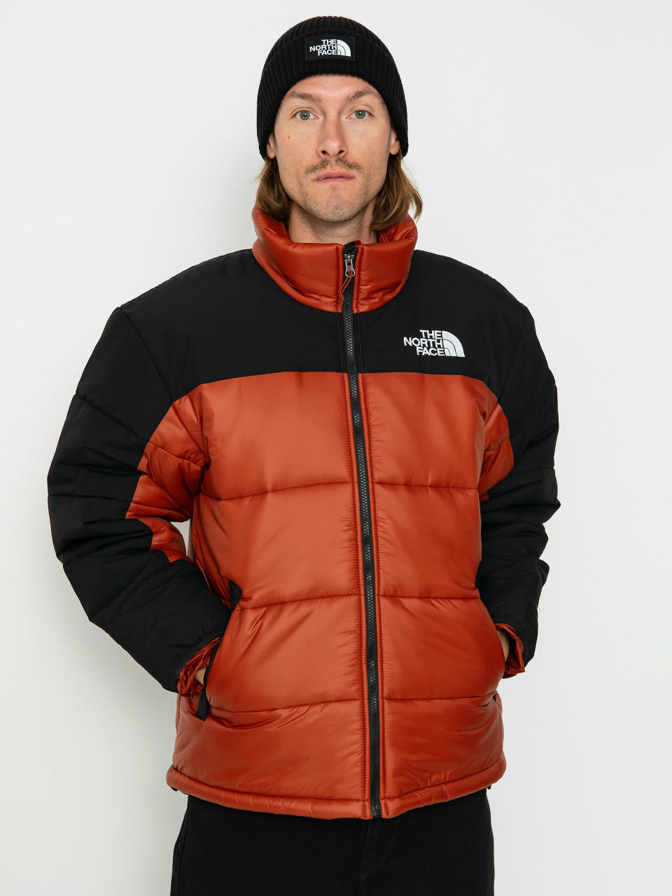 The North Face Hmlyn Insulated Jacke (brandy brown/tnf black)