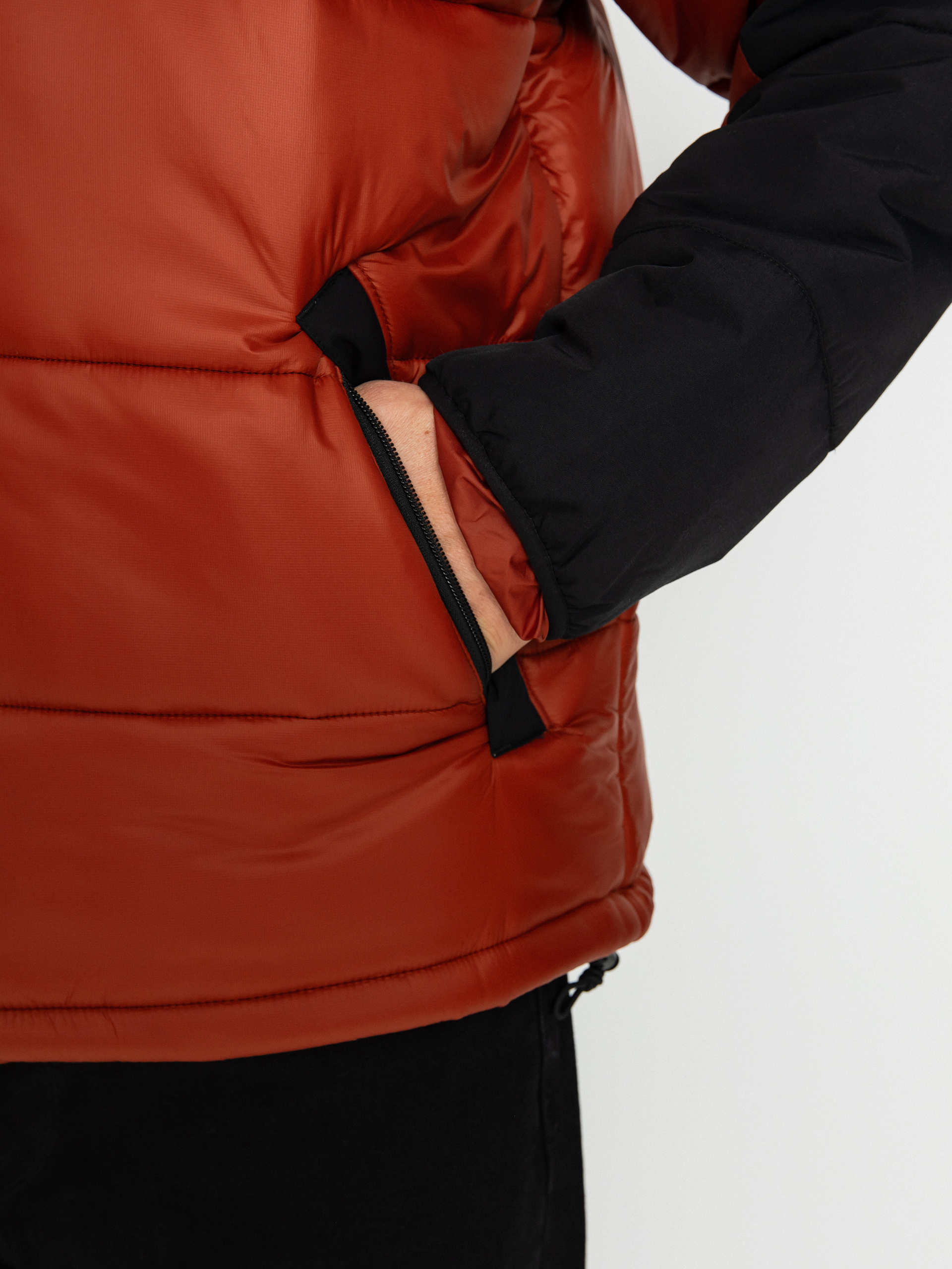 The North Face Hmlyn Insulated Jacket (brandy brown/tnf black)