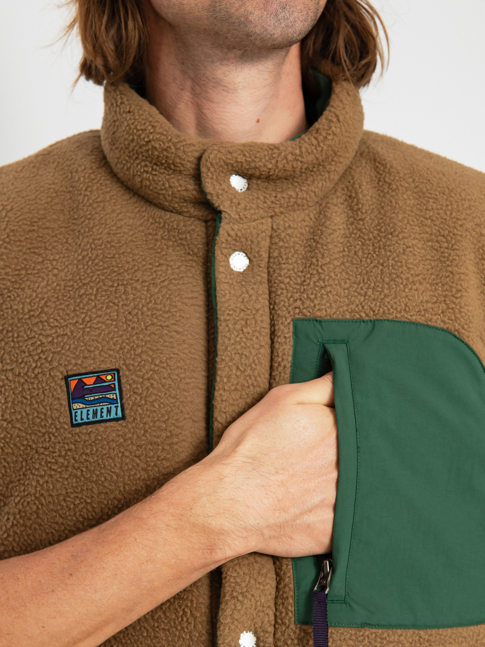 Element Trekka Weste (dark green)