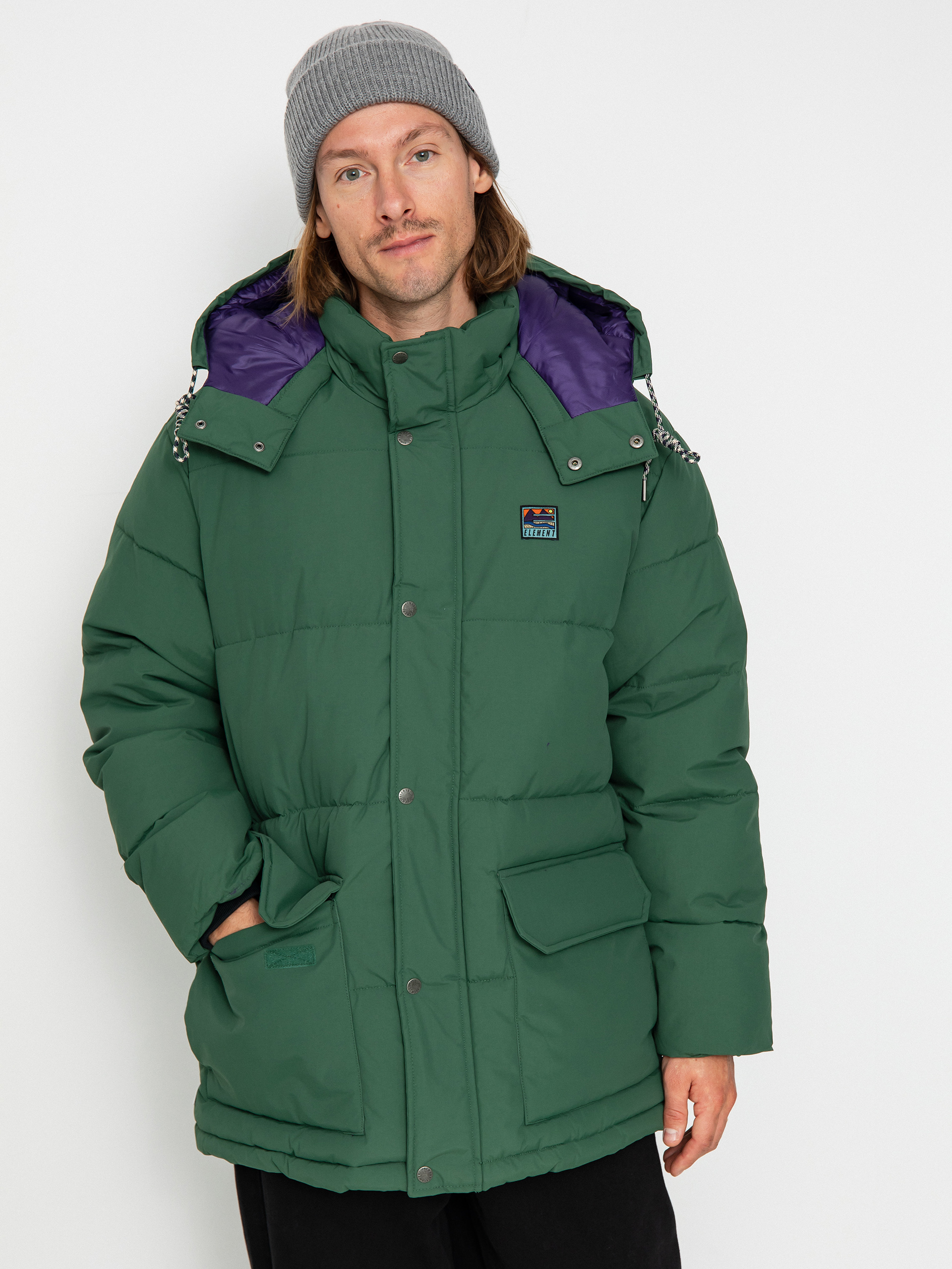 Element Big Trekka Jacke (dark green)