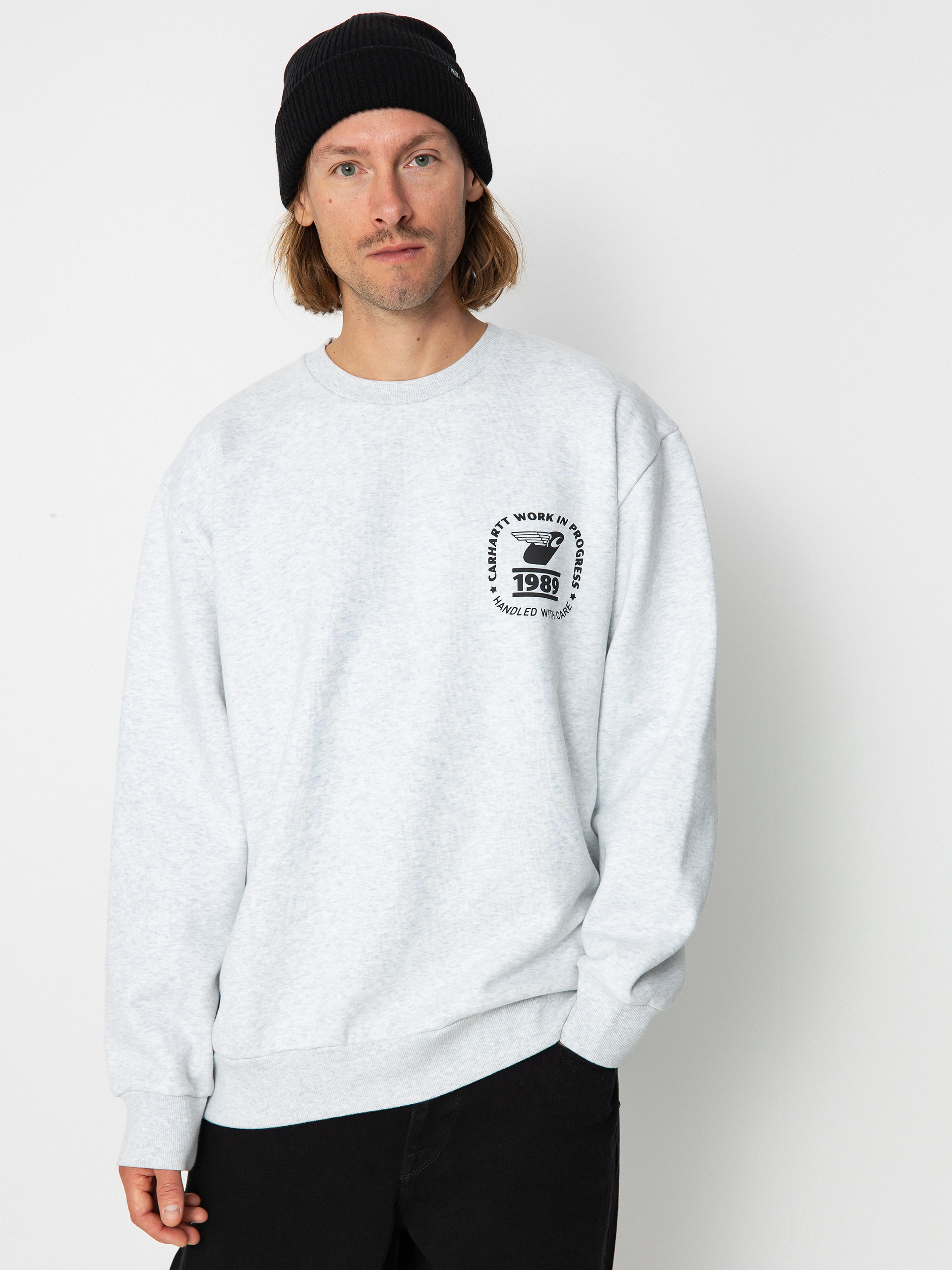 Carhartt work in hot sale progress sweatshirt