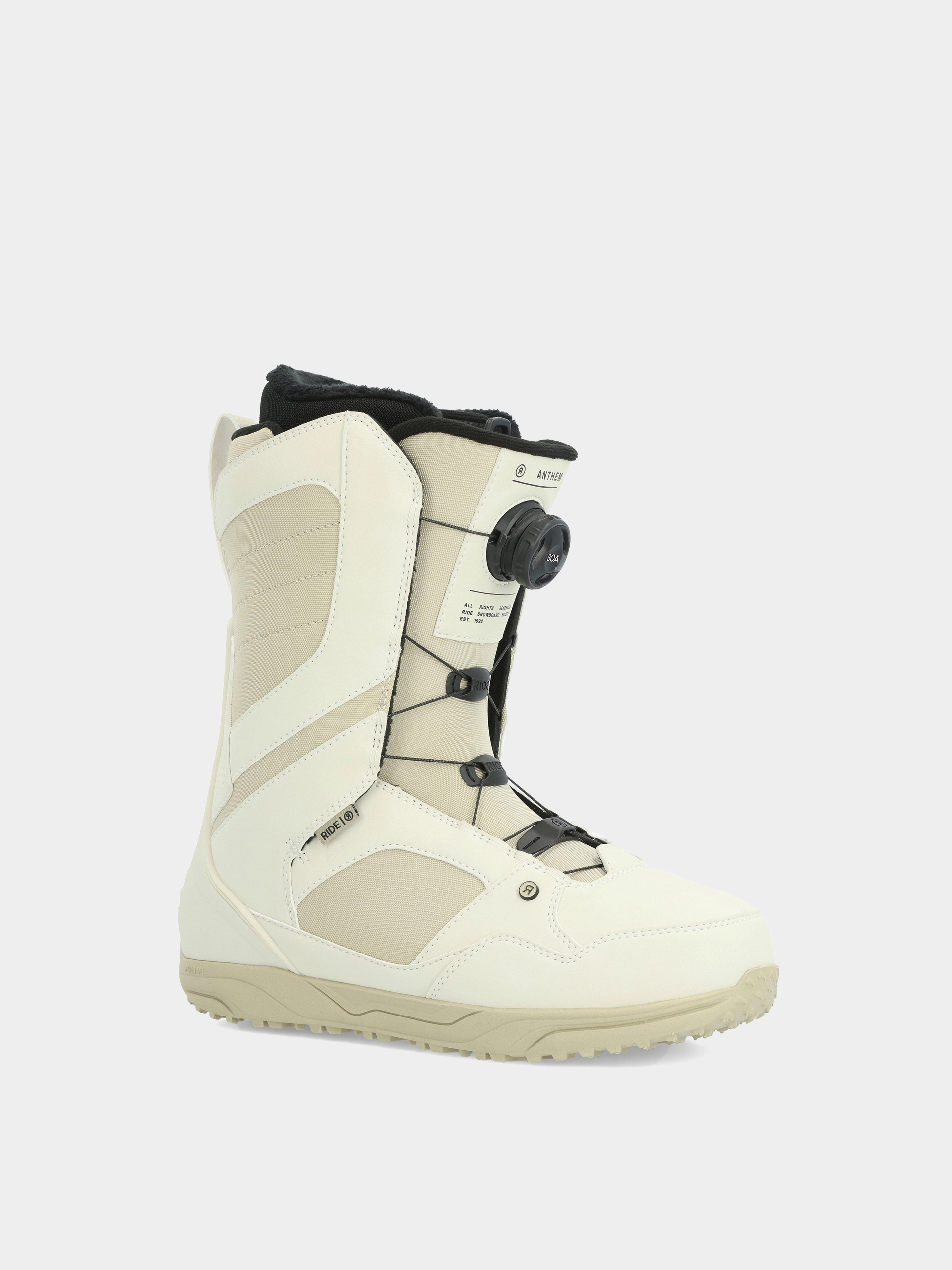 Ride Anthem Snowboard boots white, beige (tan)