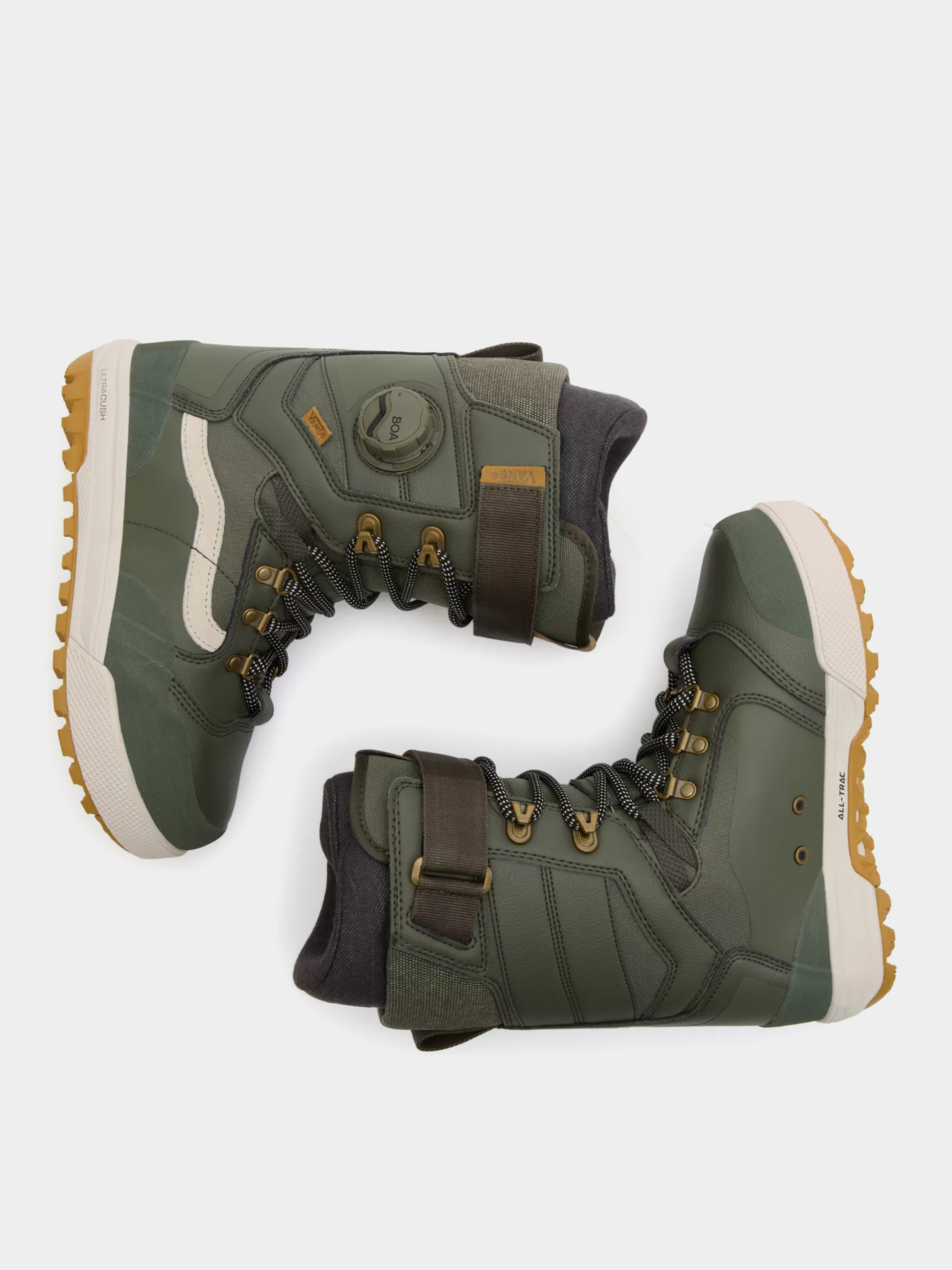 Womens Vans Luna Ventana Pro Snowboard boots (olive)