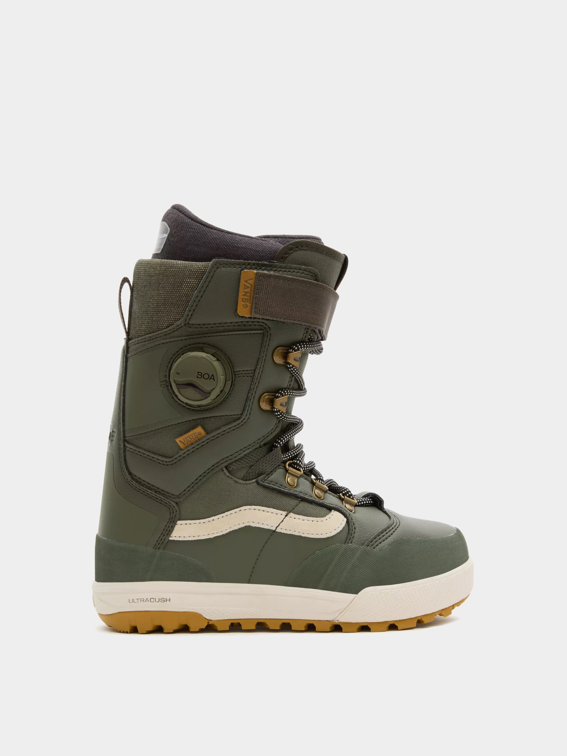 Womens Vans Luna Ventana Pro Snowboard boots (olive)