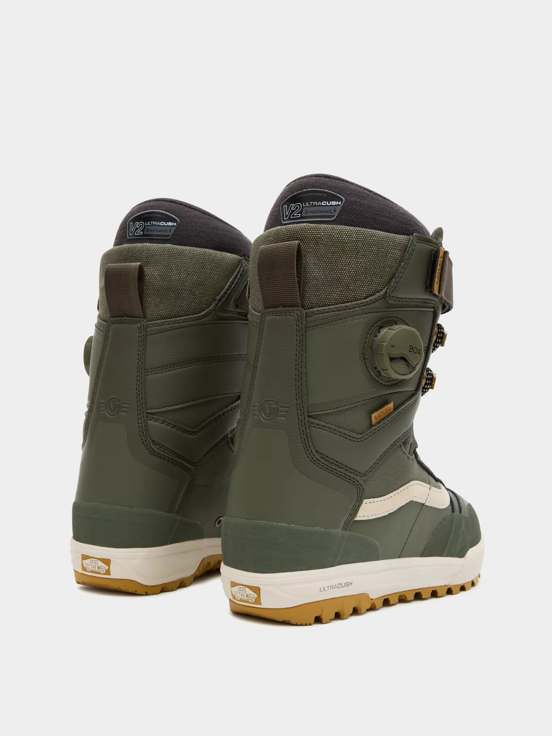 Womens Vans Luna Ventana Pro Snowboard boots (olive)