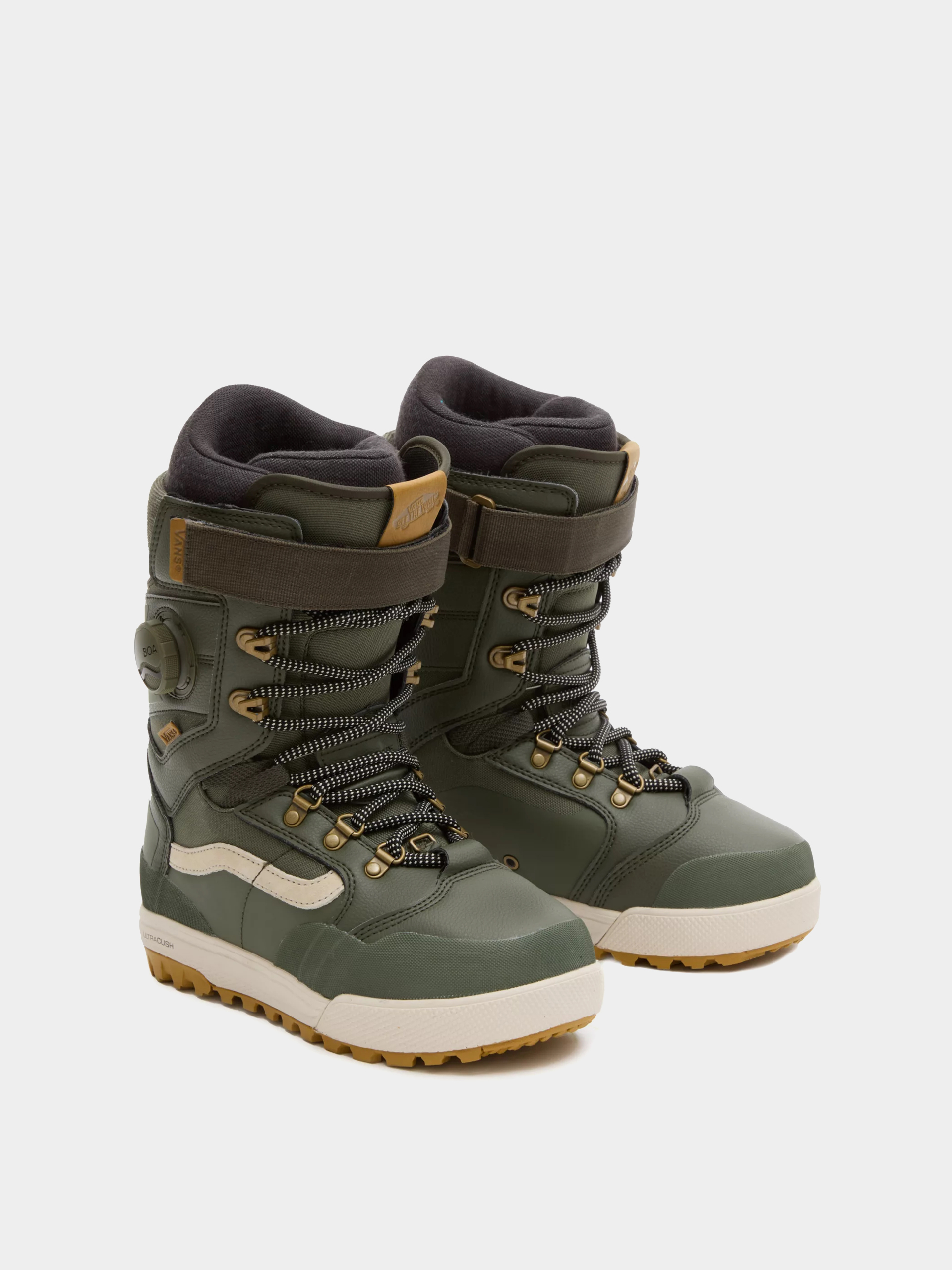 Womens Vans Luna Ventana Pro Snowboard boots (olive)