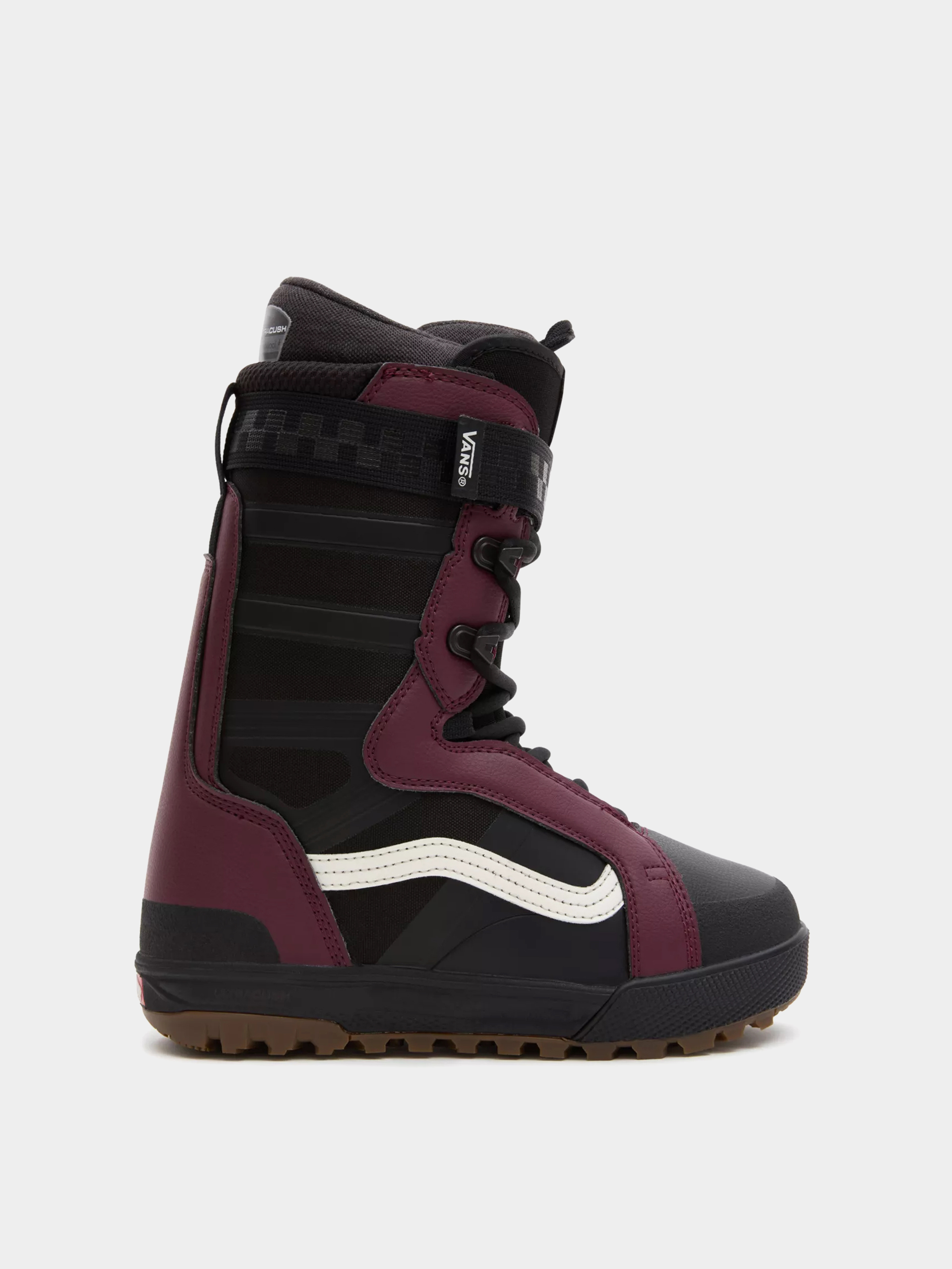 Womens Vans Hi Standard Pro Snowboard boots (jill perkins black/burgundy)