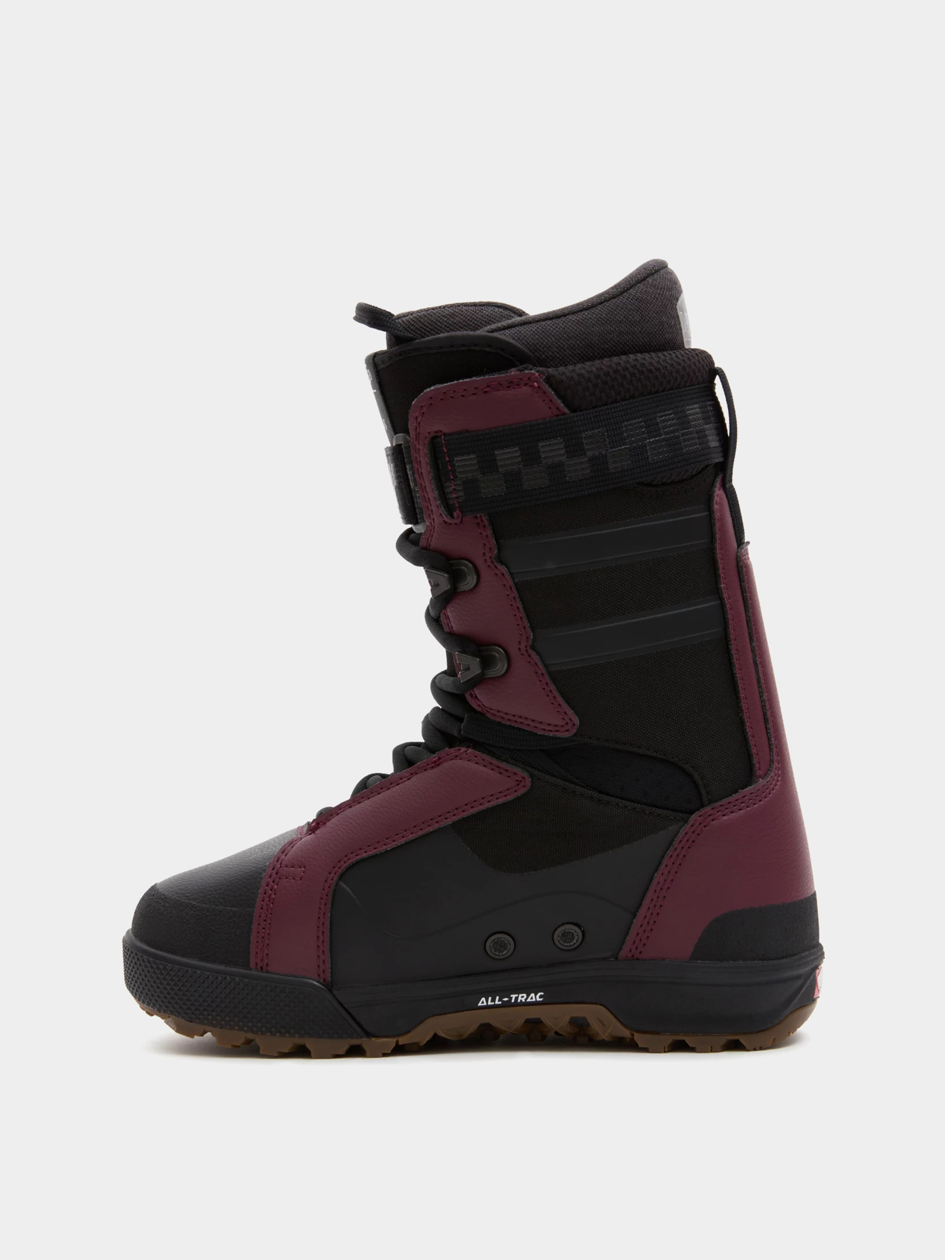 Womens Vans Hi Standard Pro Snowboard boots (jill perkins black/burgundy)