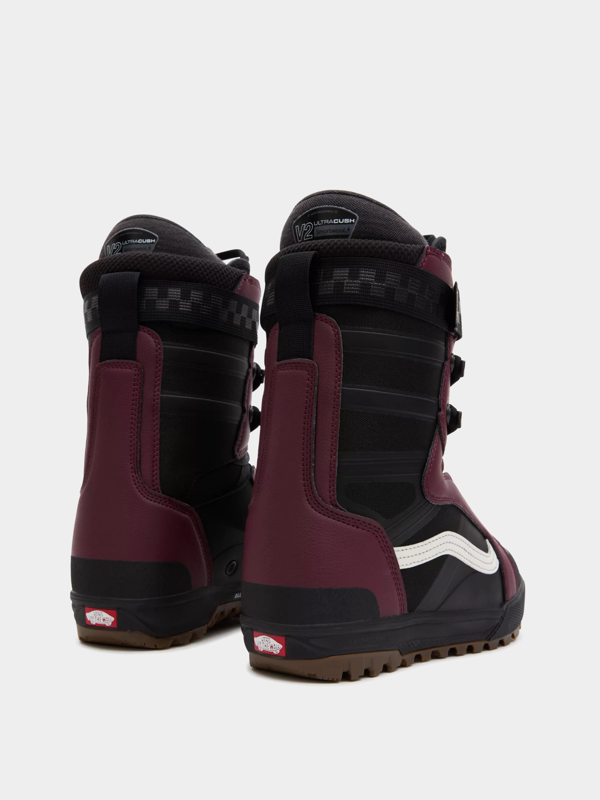 Womens Vans Hi Standard Pro Snowboard boots (jill perkins black/burgundy)