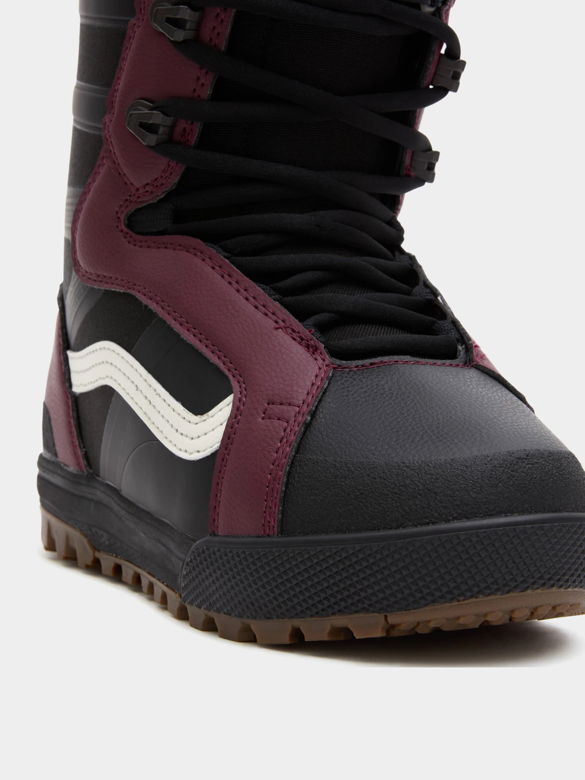Womens Vans Hi Standard Pro Snowboard boots (jill perkins black/burgundy)