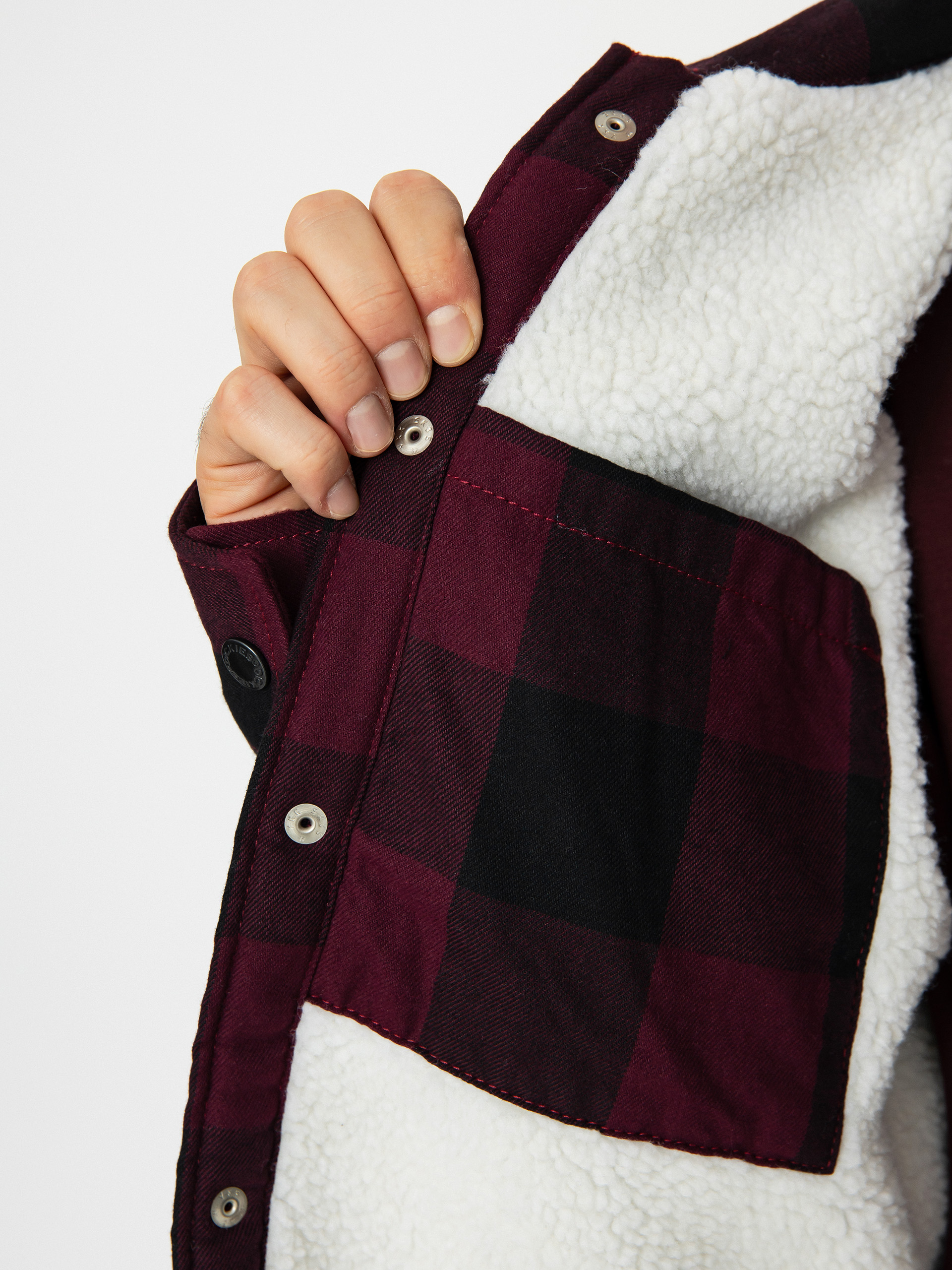 Dickies Lined Sacramento Hemd (maroon)