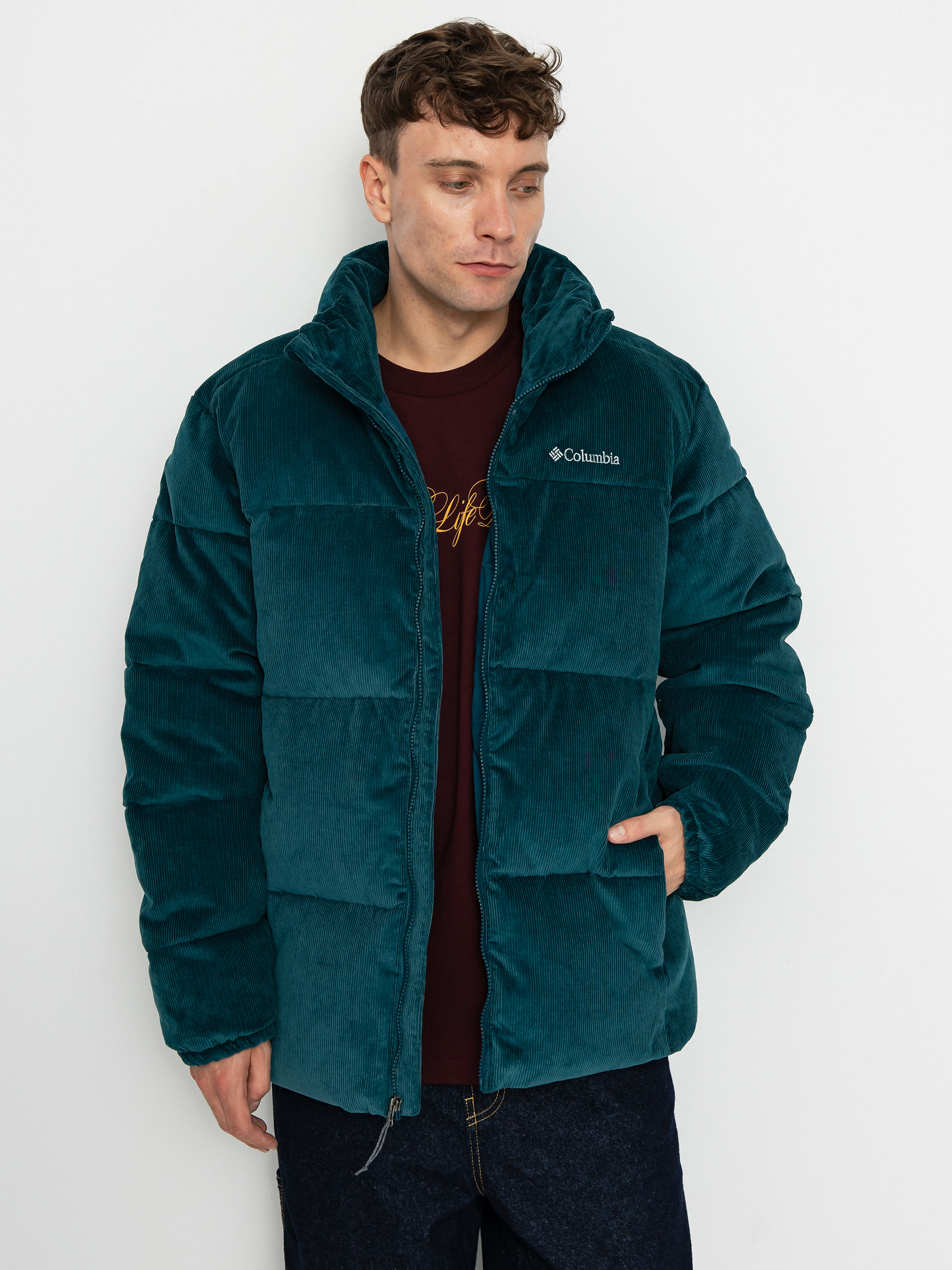 Columbia Puffect Corduroy Jacket (night wave)