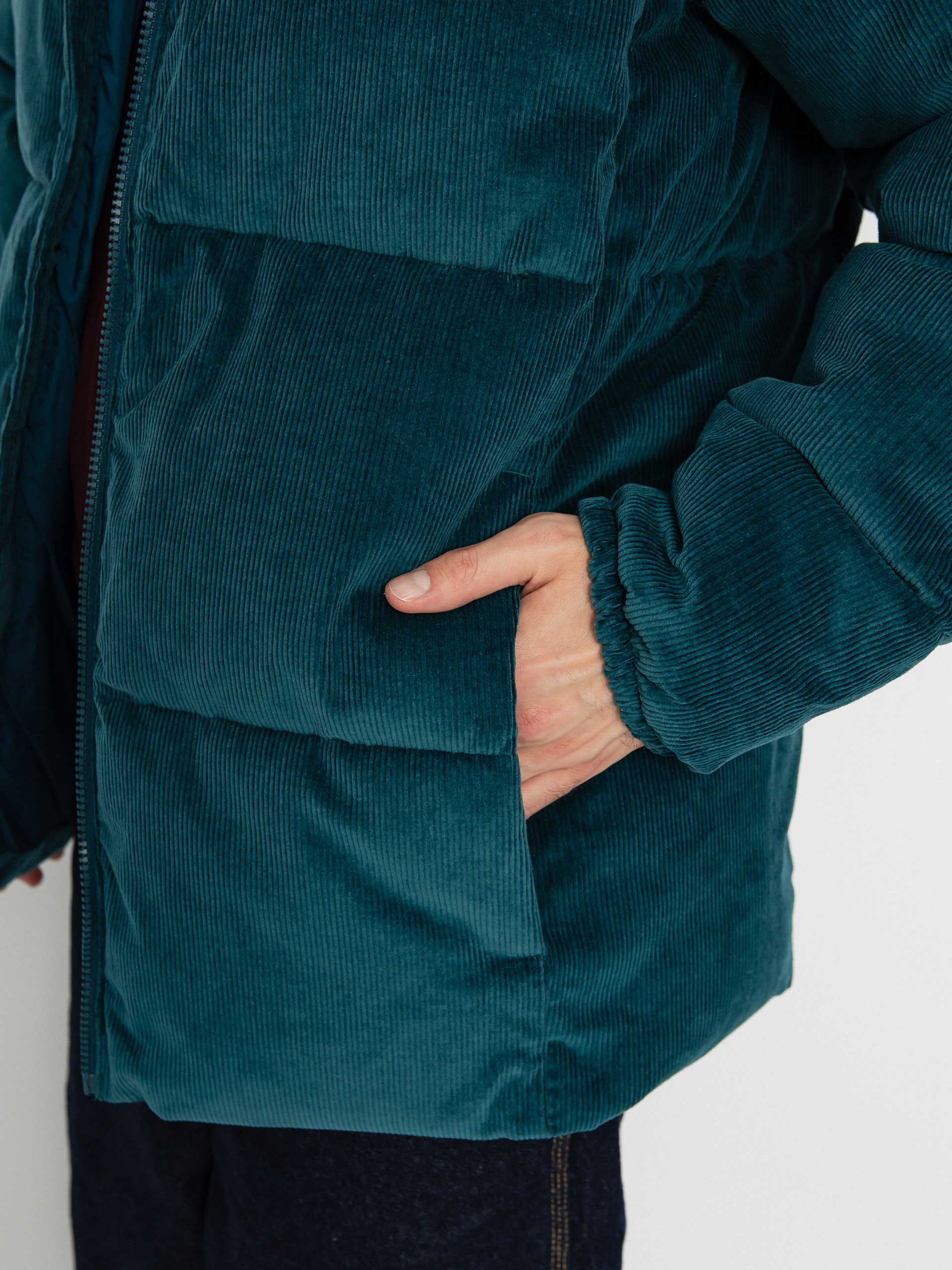 Columbia Puffect Corduroy Jacket - green (night wave)