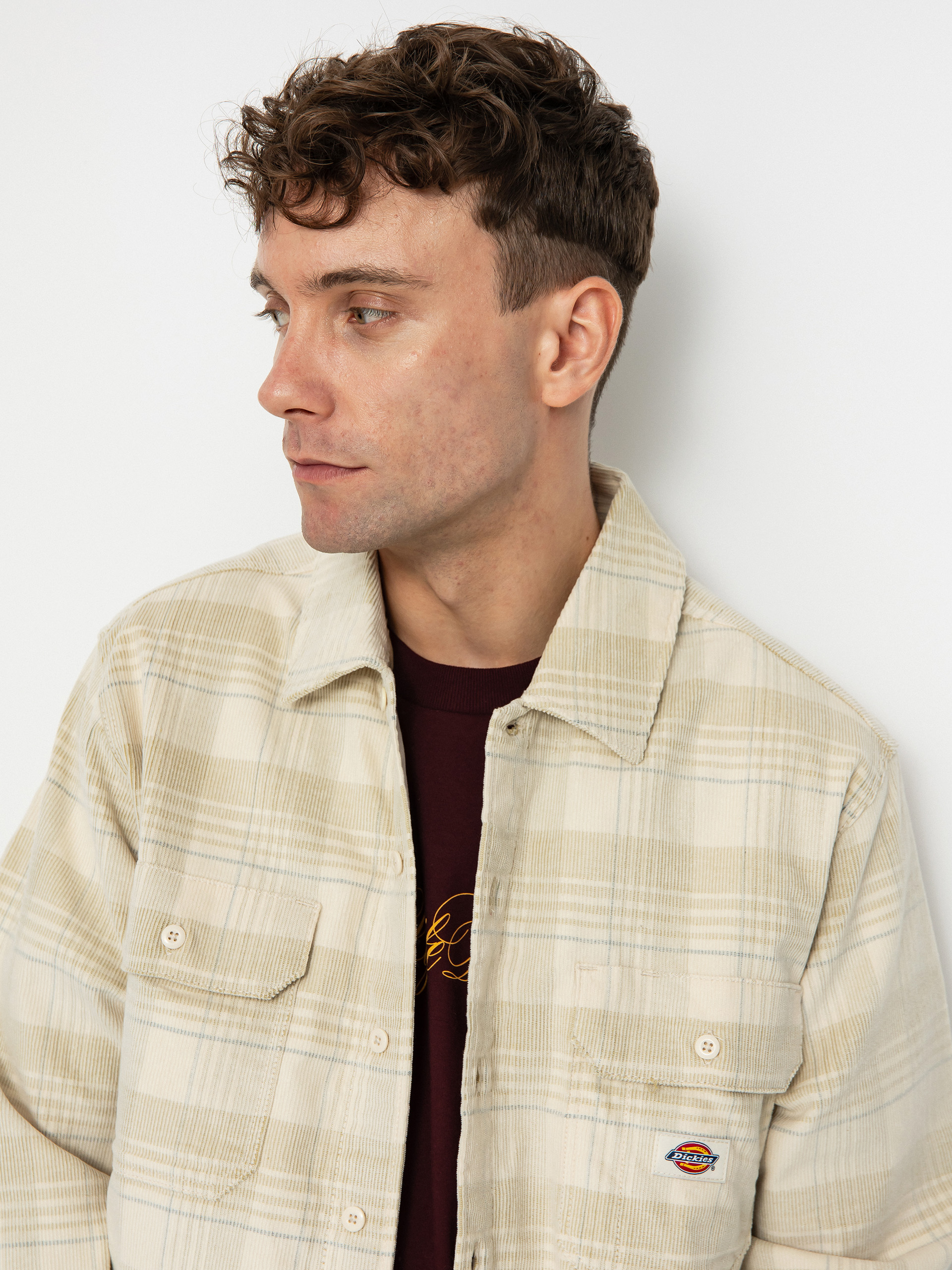 Dickies Alma Shirt (cord check lght)