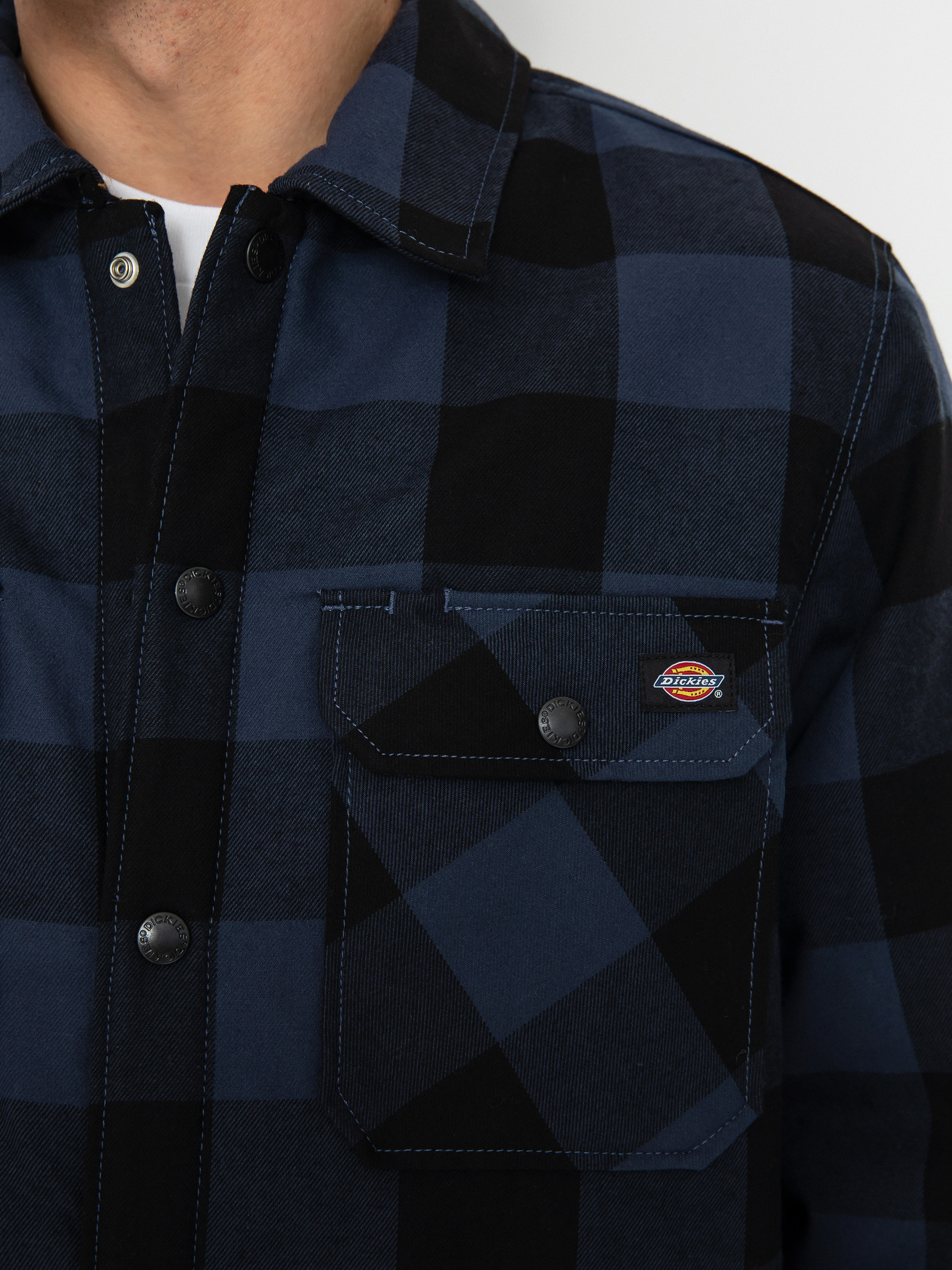 Dickies Lined Sacramento Hemd (navy blue)