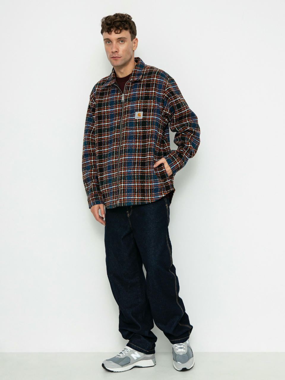 Carhartt WIP Stroy Jacke (stroy check liberty)