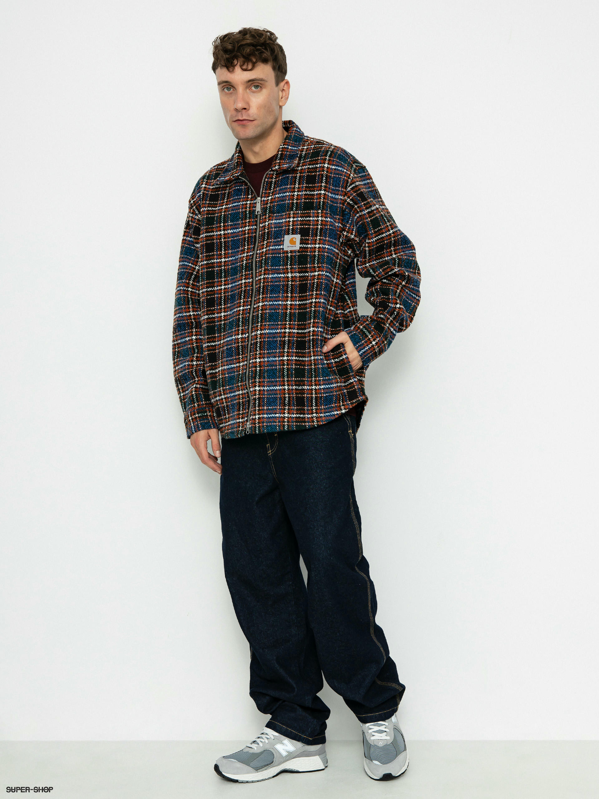 Carhartt sale flannel coat