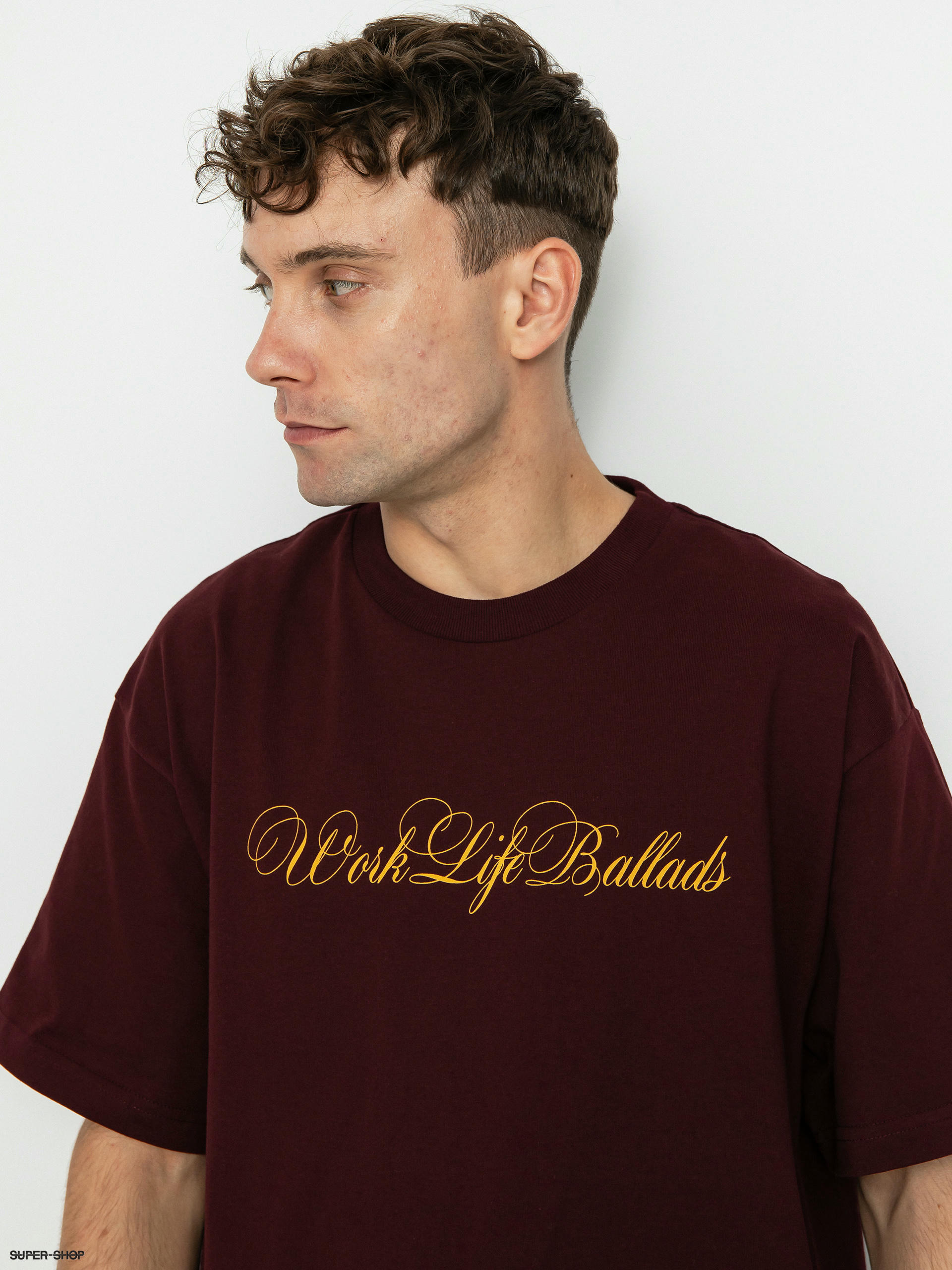 Carhartt WIP Work Life Ballads T-shirt (amarone/orange)