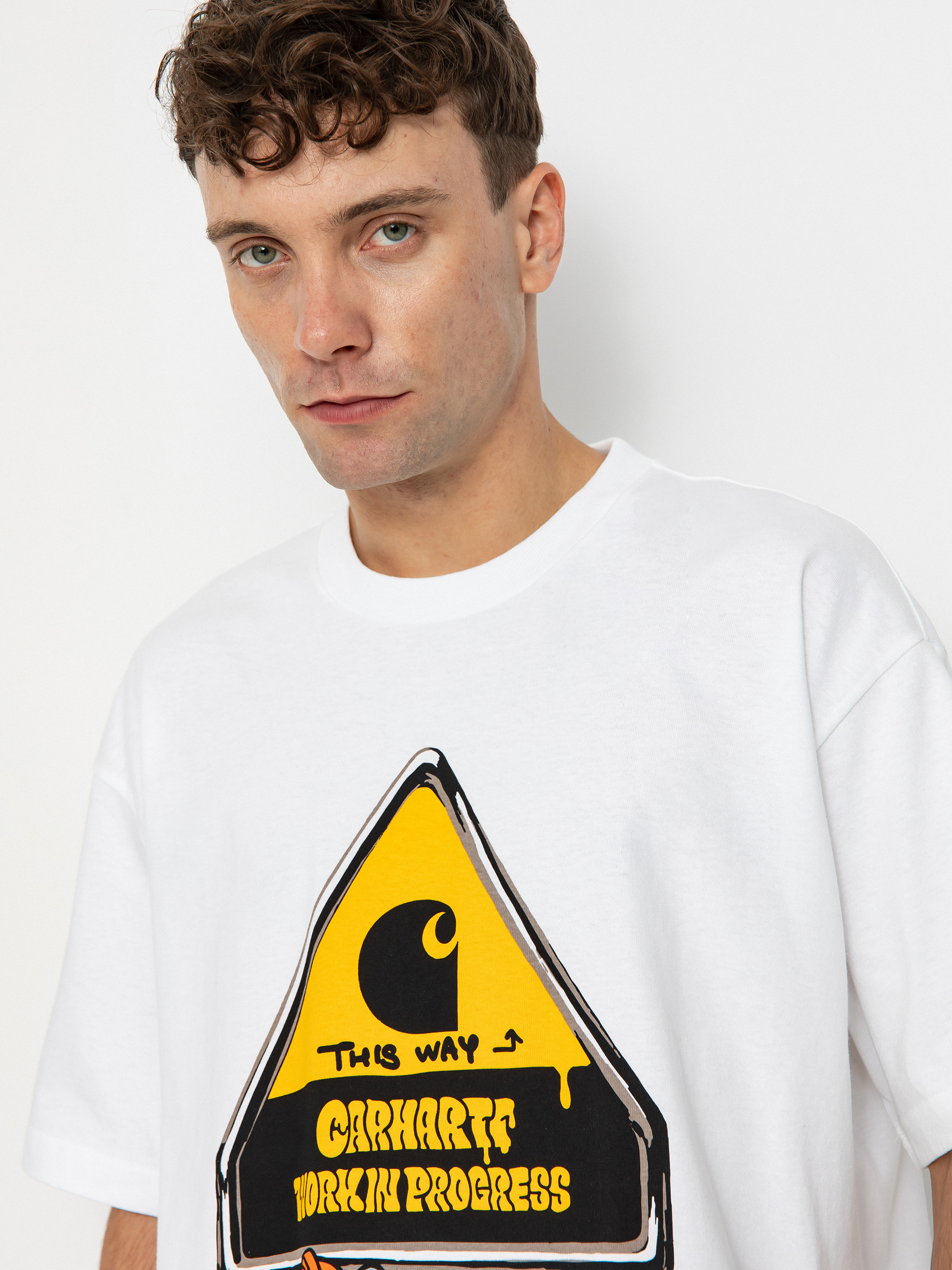 Carhartt WIP Deadkebab Workin On It T-shirt (white)