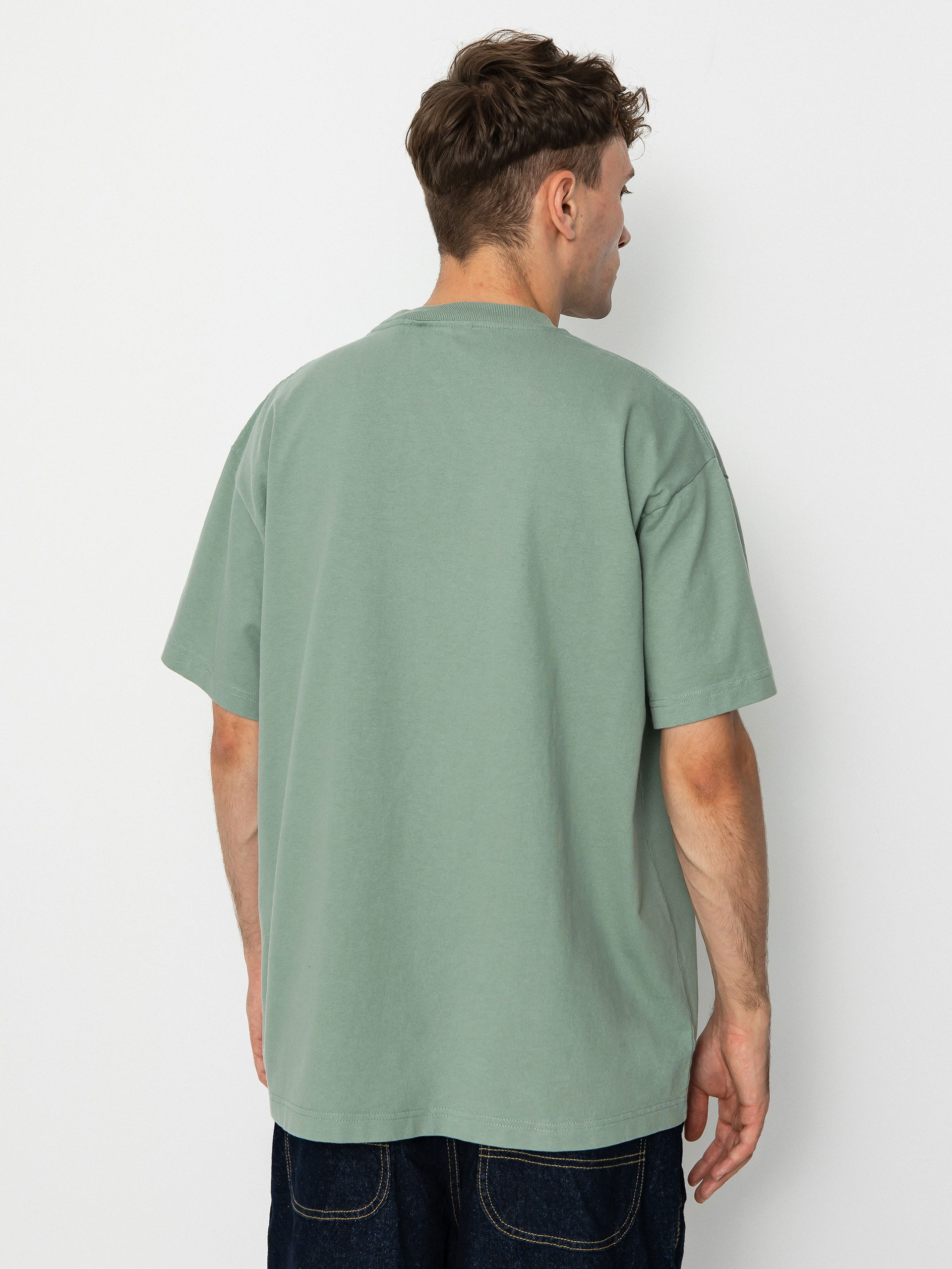 Carhartt WIP Arrow Script T-shirt (glassy teal)