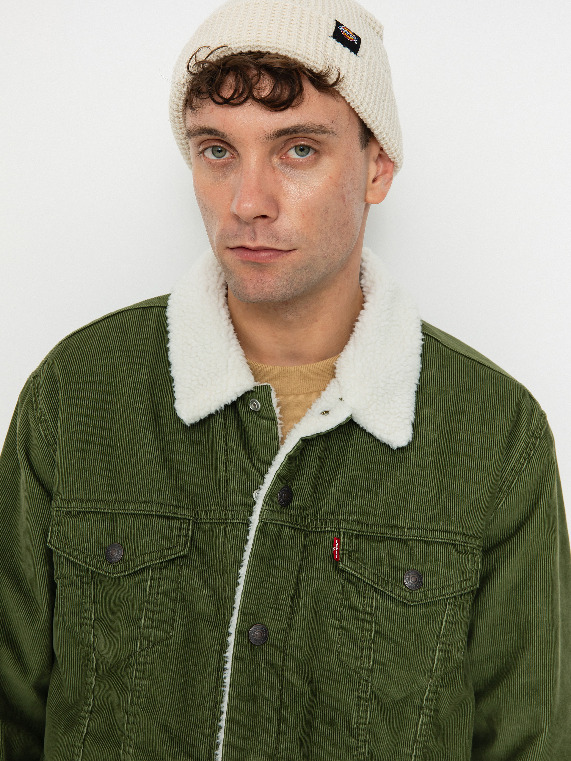 Levi's® Type 3 Sherpa Trucker Jacke (sea moss cord)