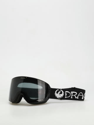 Dragon PXV Snowboardbrille (classicblack/lumalens dark smoke/lumalens light rose)