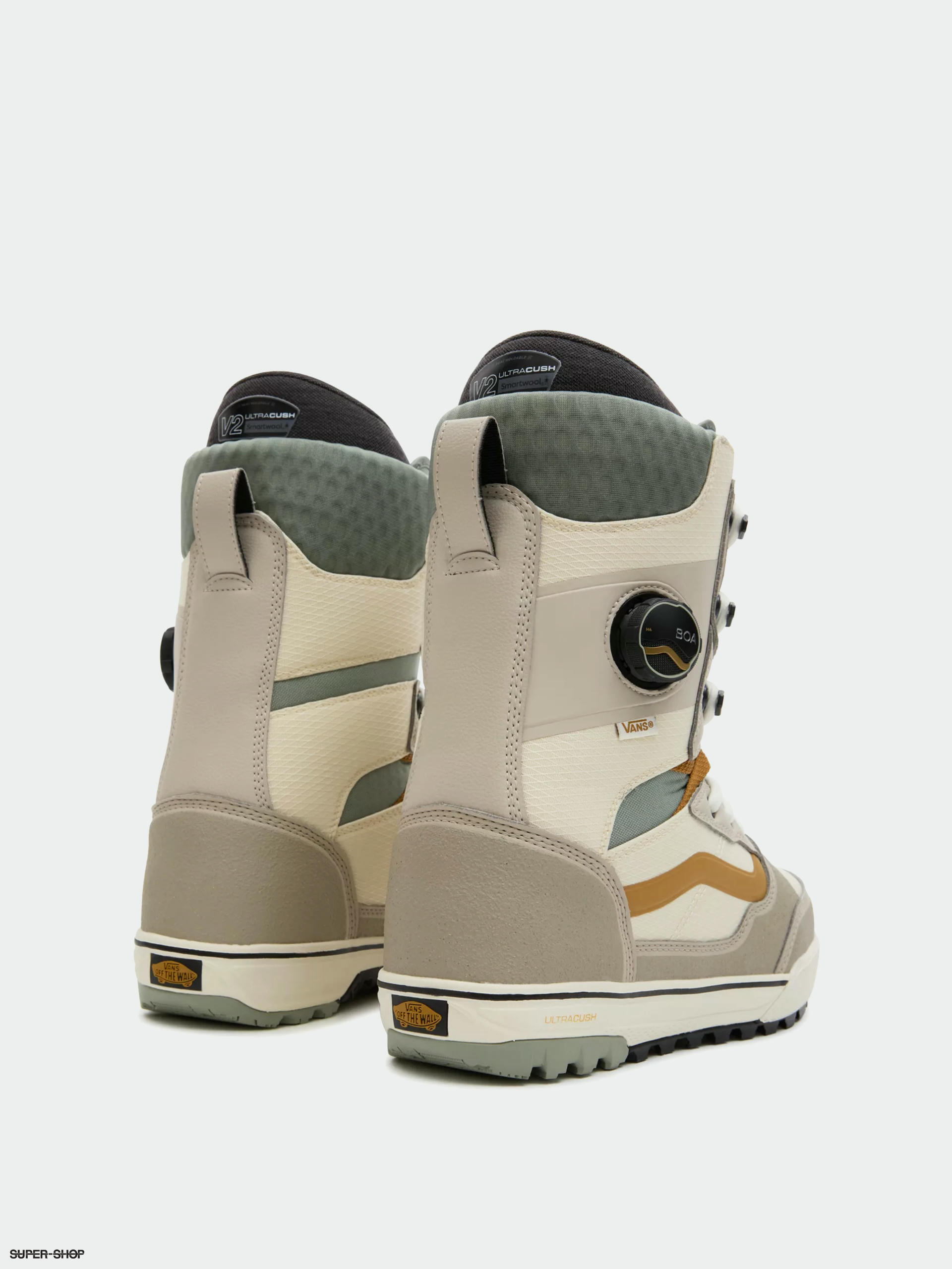 Vans Invado Pro Snowboard boots (darrell mathes beige/khaki)