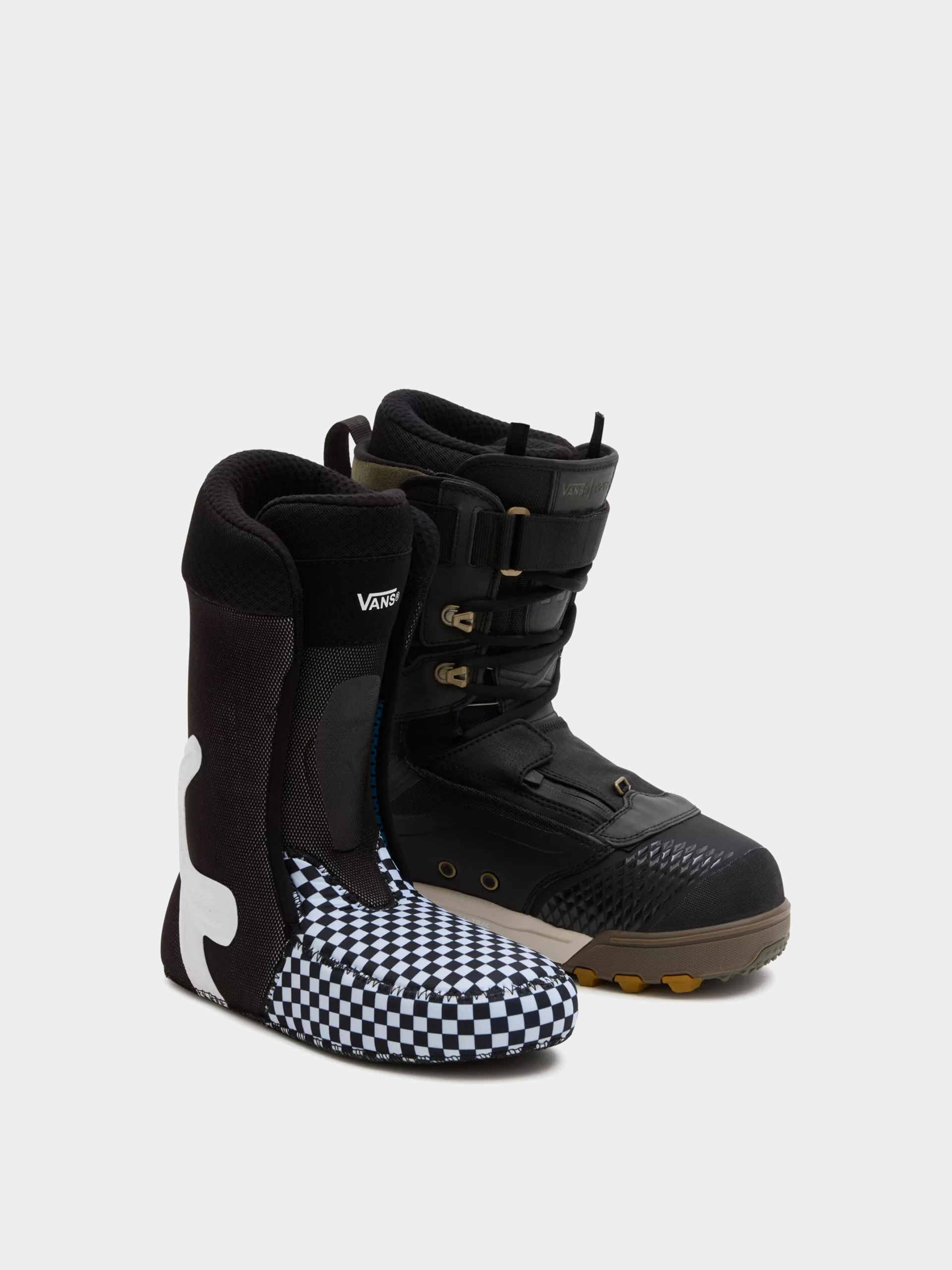 Mens Vans Infuse Snowboard boots (black/olive)