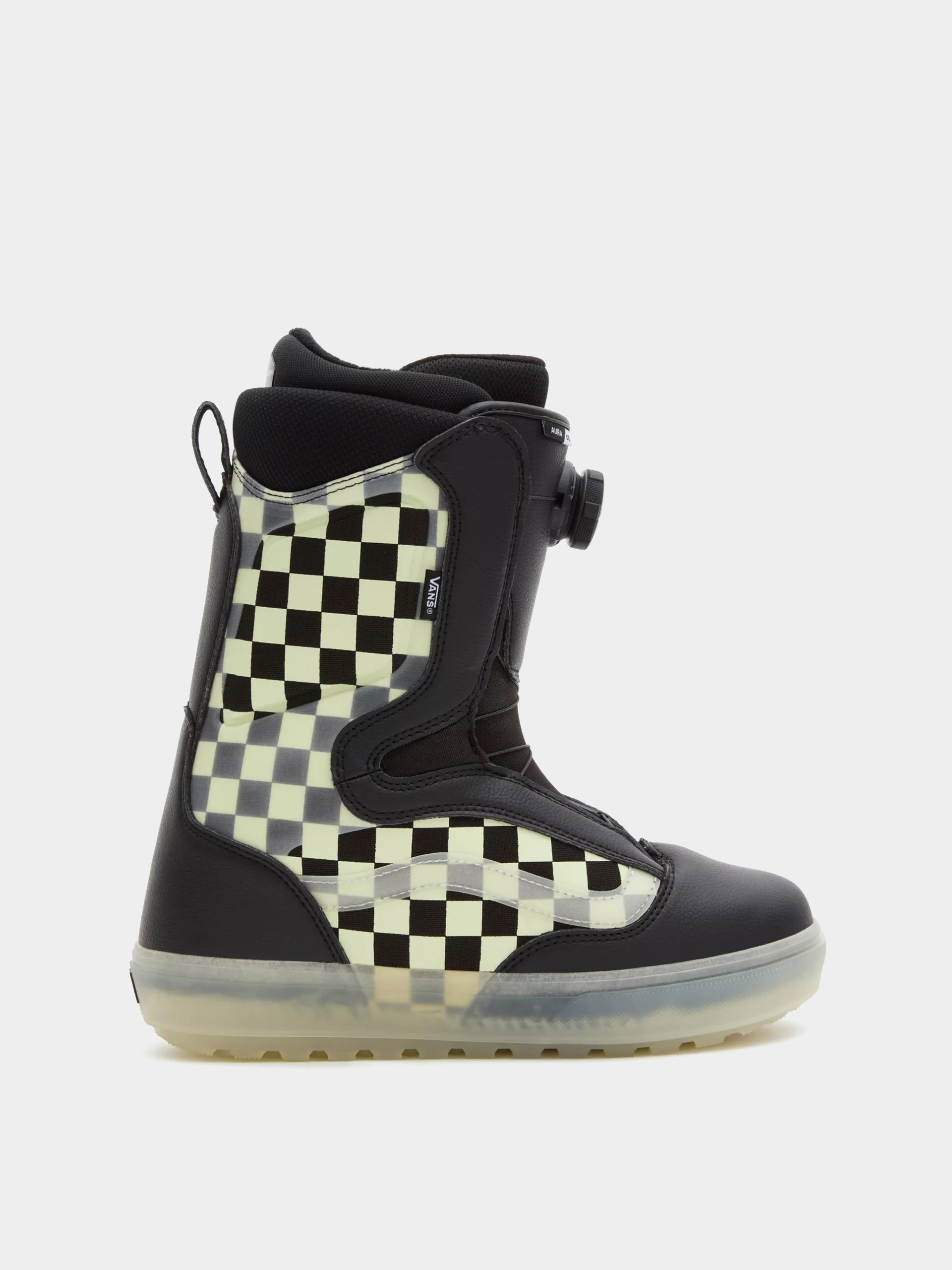 Mens Vans Aura Og Snowboard boots (checkerboard glow)