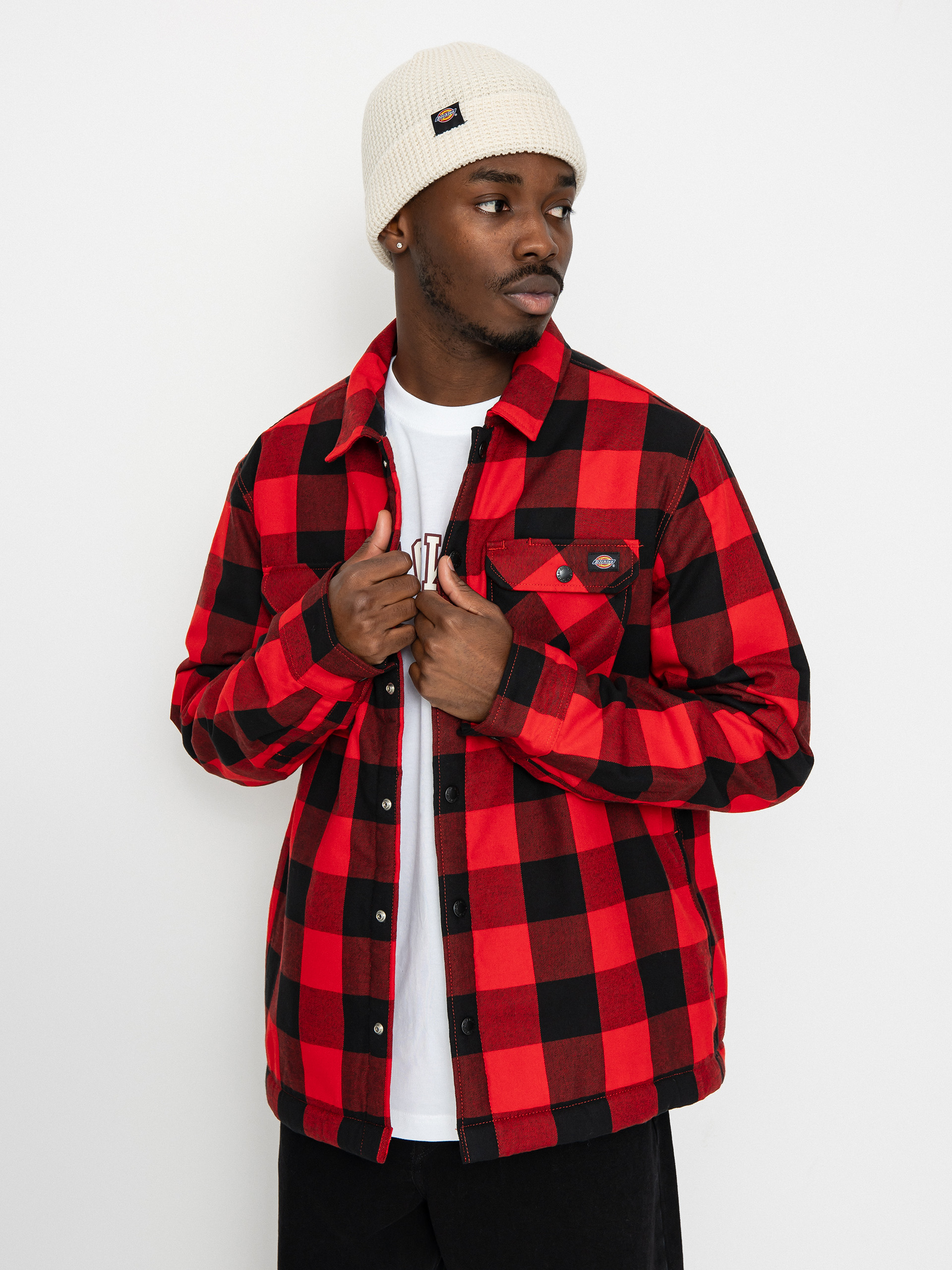 Dickies Lined Sacramento Shirt (red)