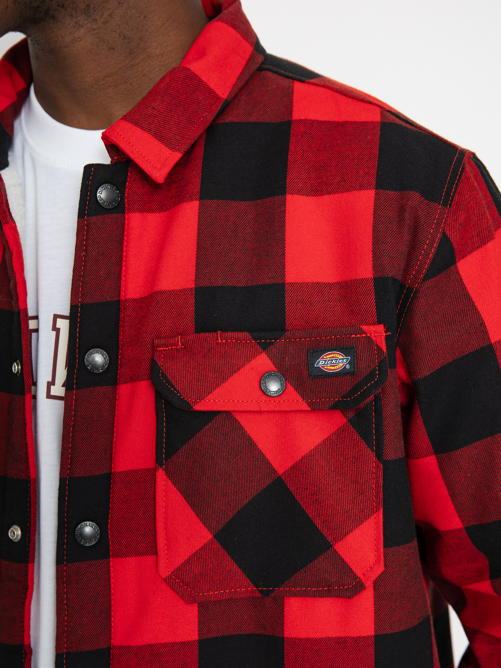 Dickies Lined Sacramento Shirt (red)