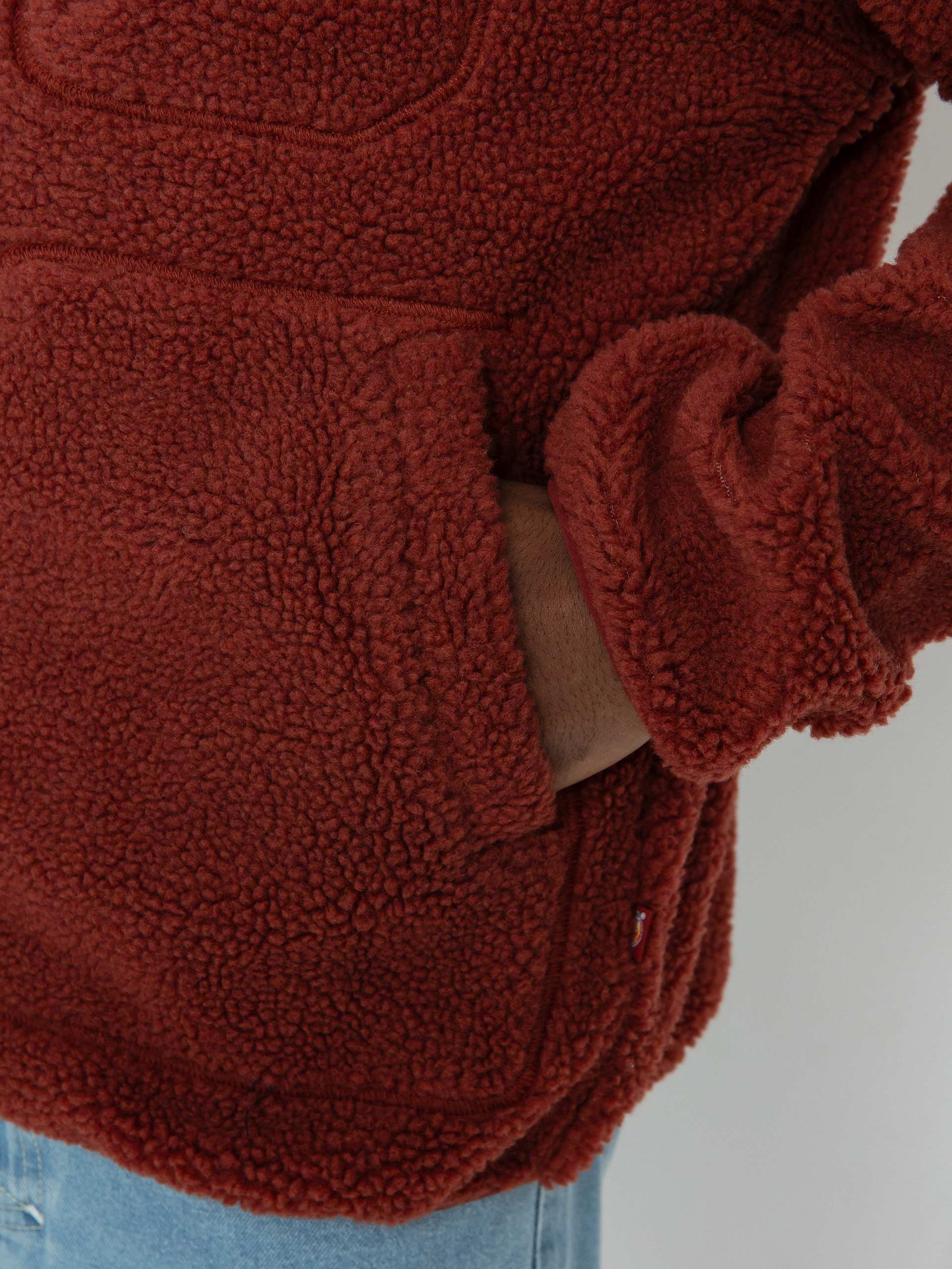 Mens Dickies Mount Hope Fleece  (fired brick)