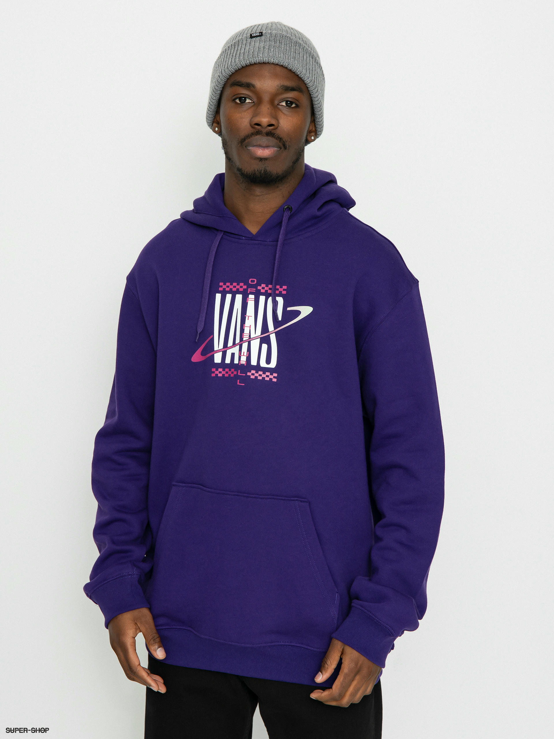 Purple store vans sweatshirt