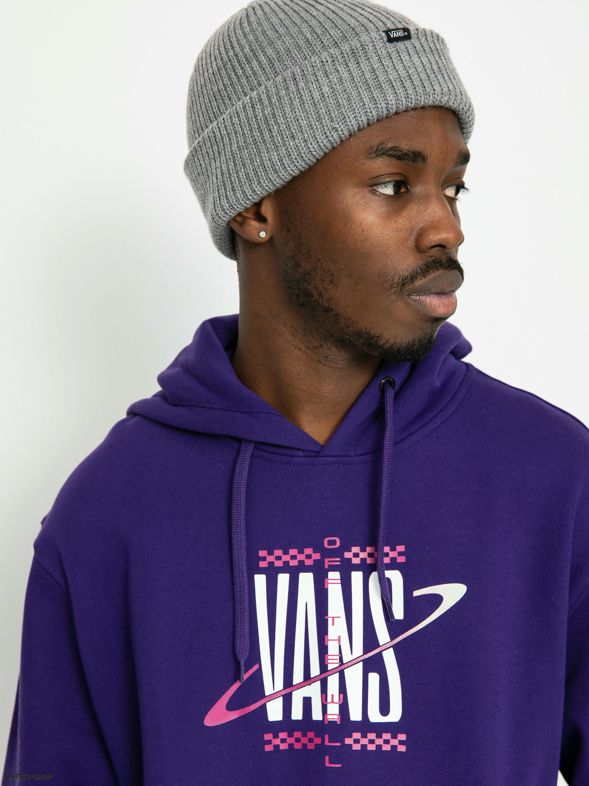 Vans Saturn Hoodie - Violet Indigo - Tops - Mens Clothing, Pro:Direct  Soccer