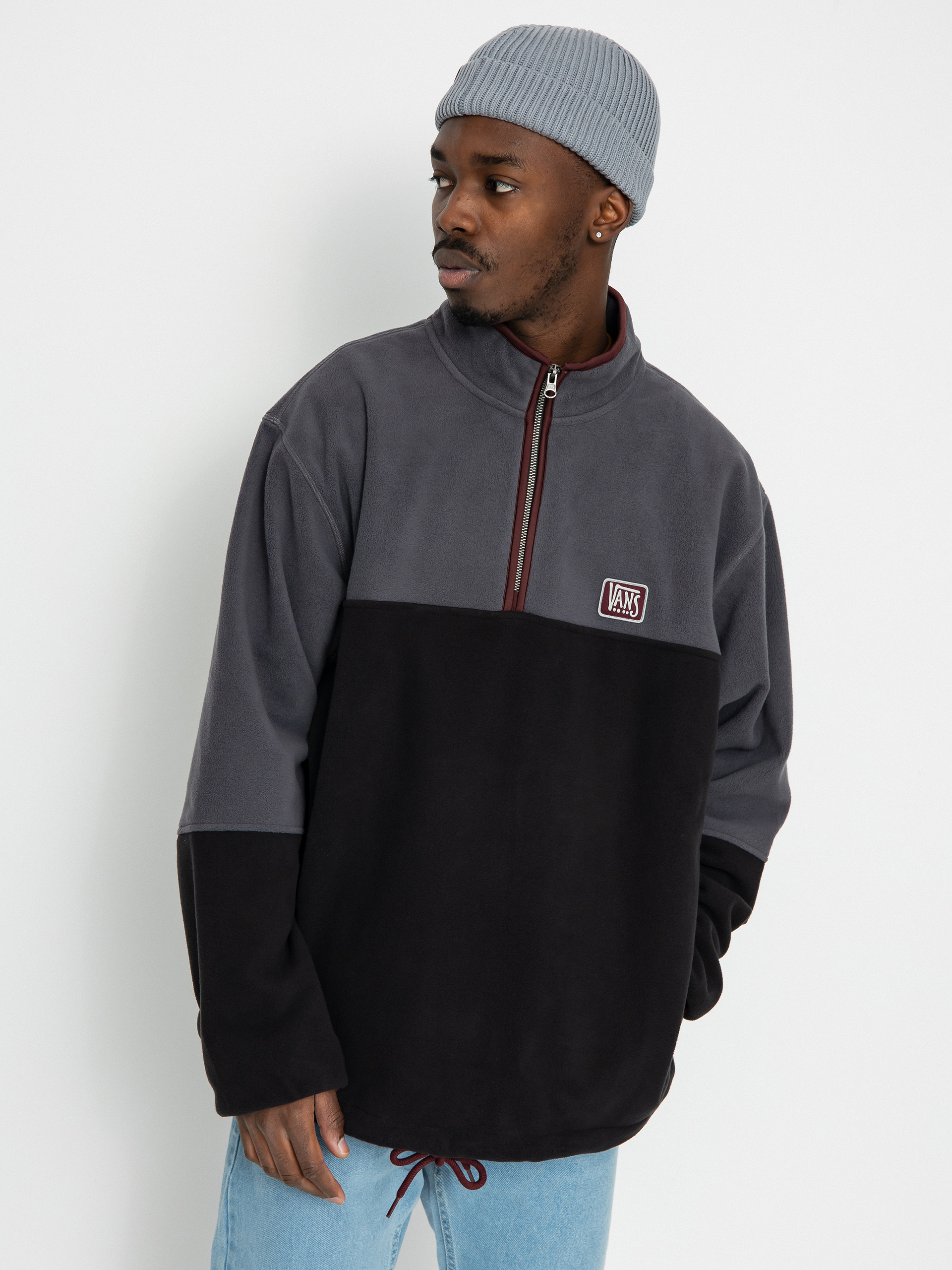 Vans Rowan Zorilla Half ZHD Hoodie (rowan zorilla black)