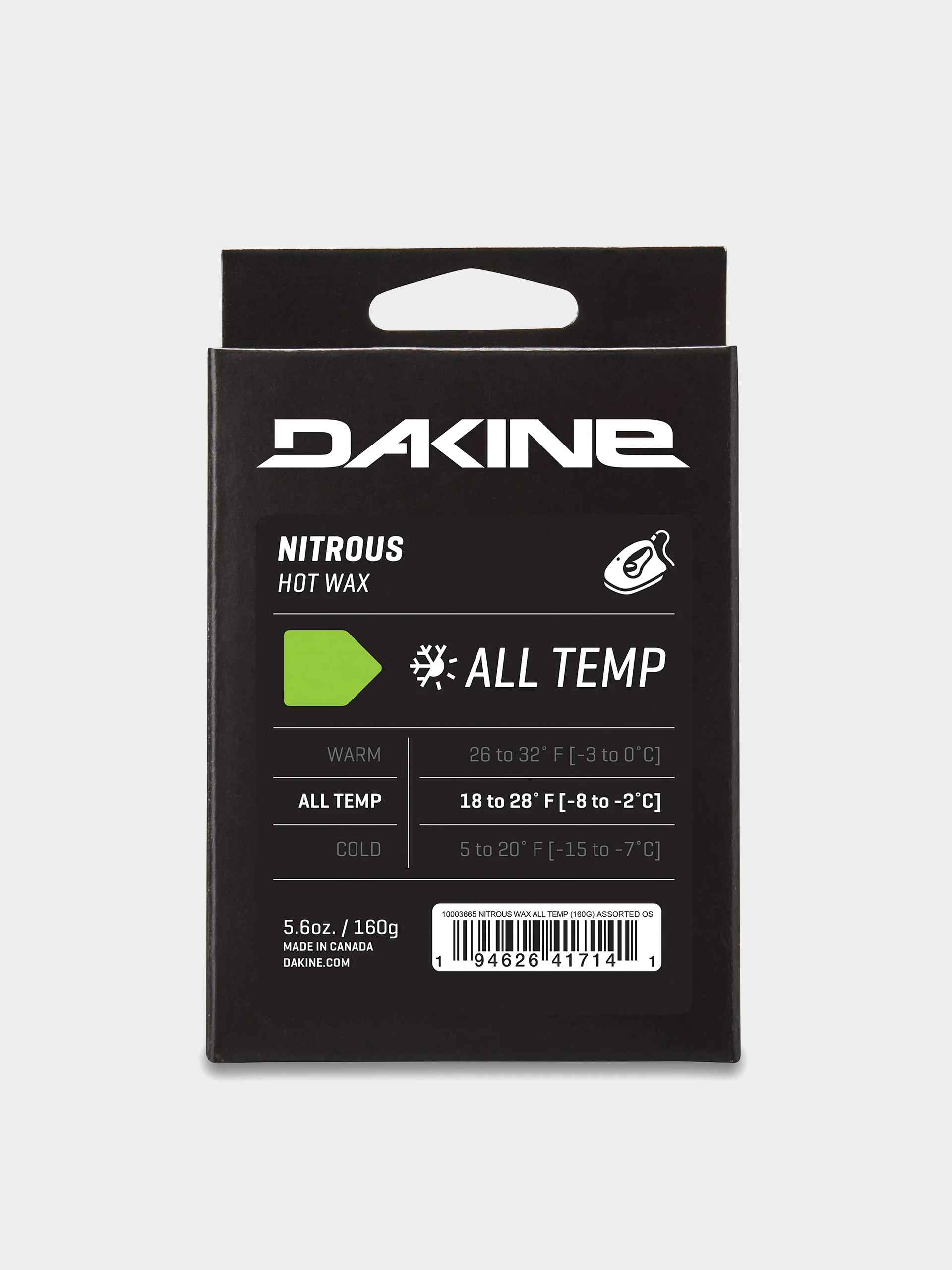 Dakine Wosk Nitrous All Temp Wax 160G Zubehör (assorted)