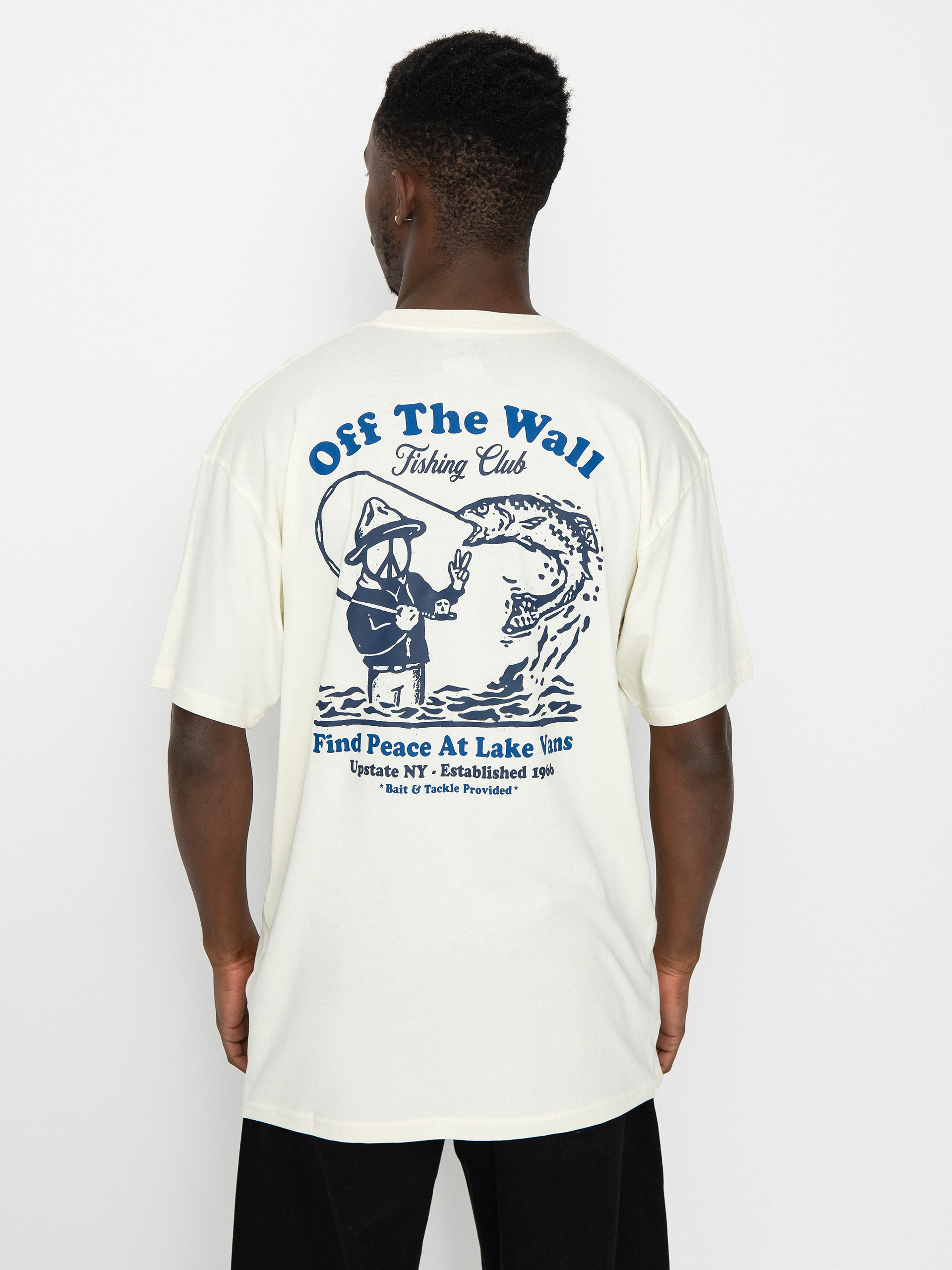 Vans Fishing Club Pocket T-shirt (marshmallow)