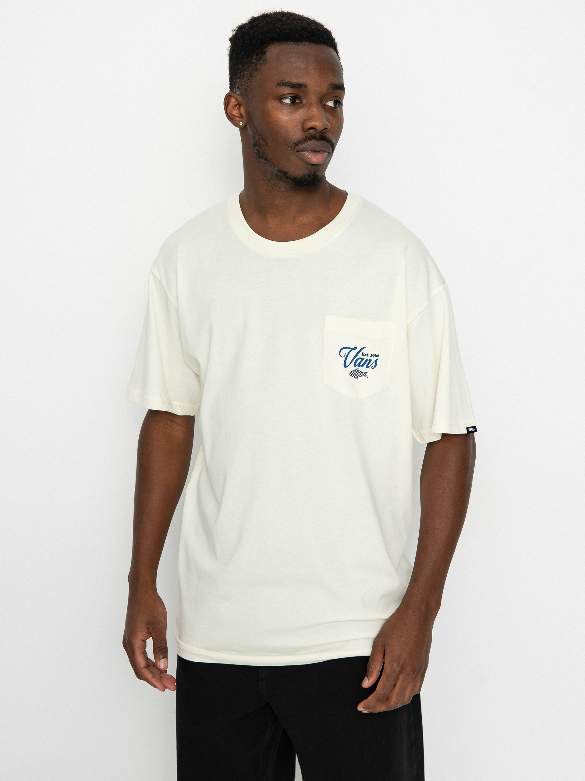 Vans Fishing Club Pocket T-shirt (marshmallow)