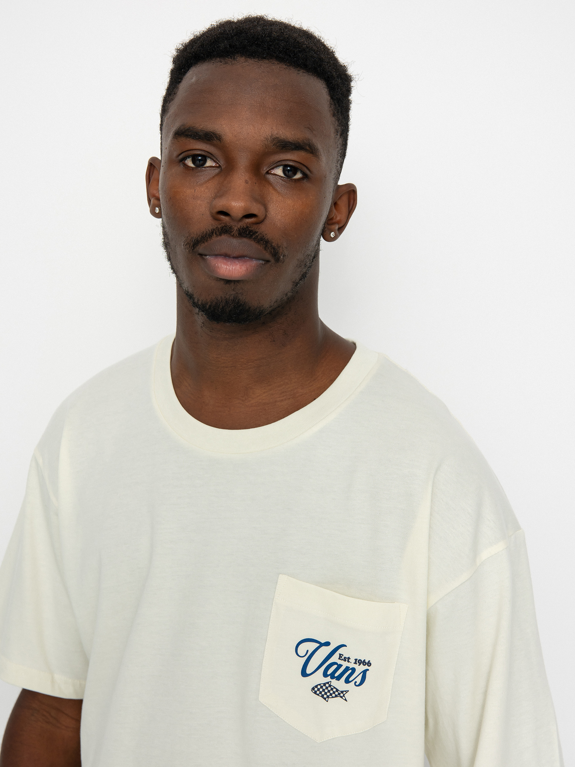 Vans Fishing Club Pocket T-shirt (marshmallow)