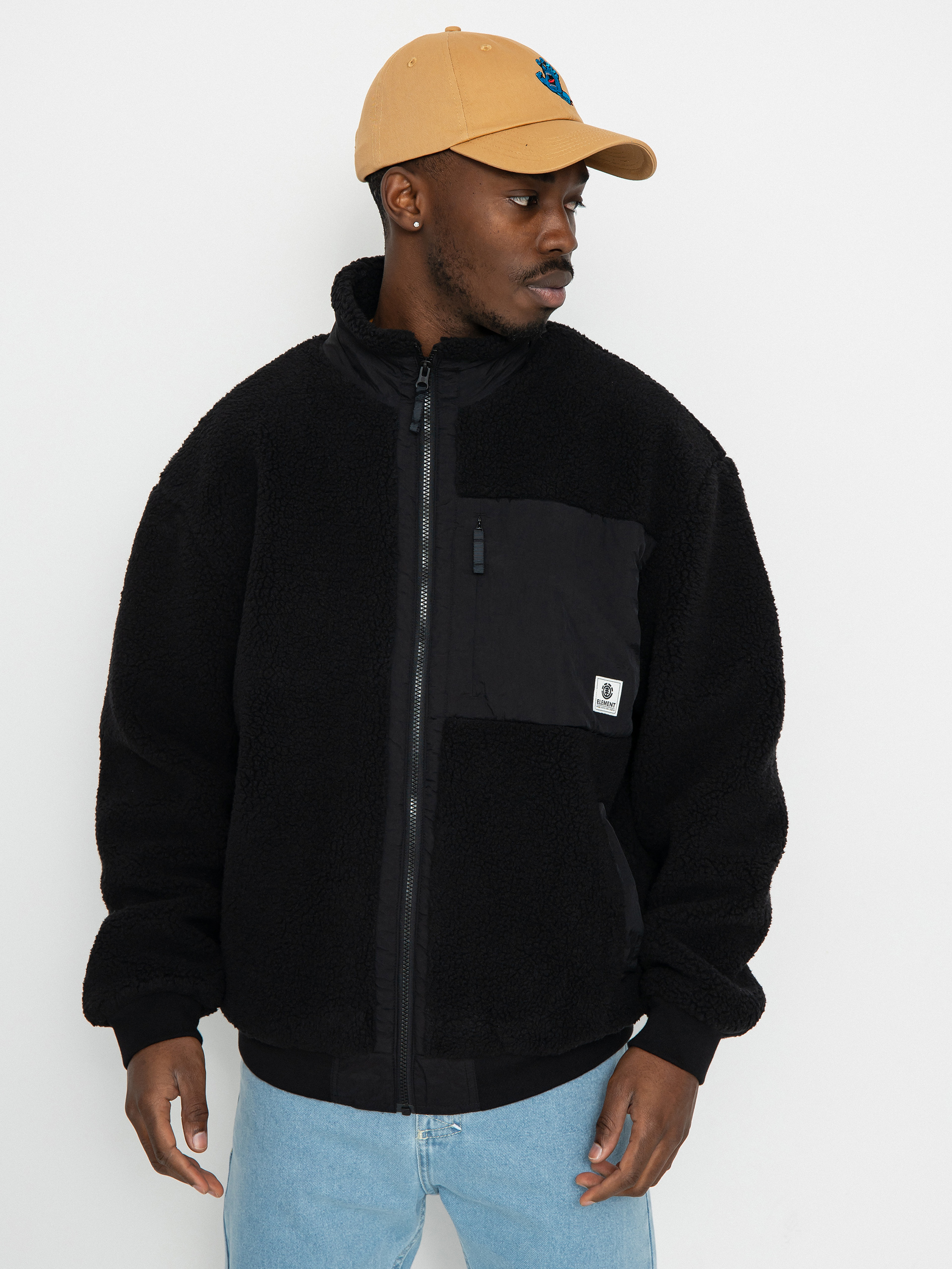 Element Oak Sherpa Jacket - black (jet black)